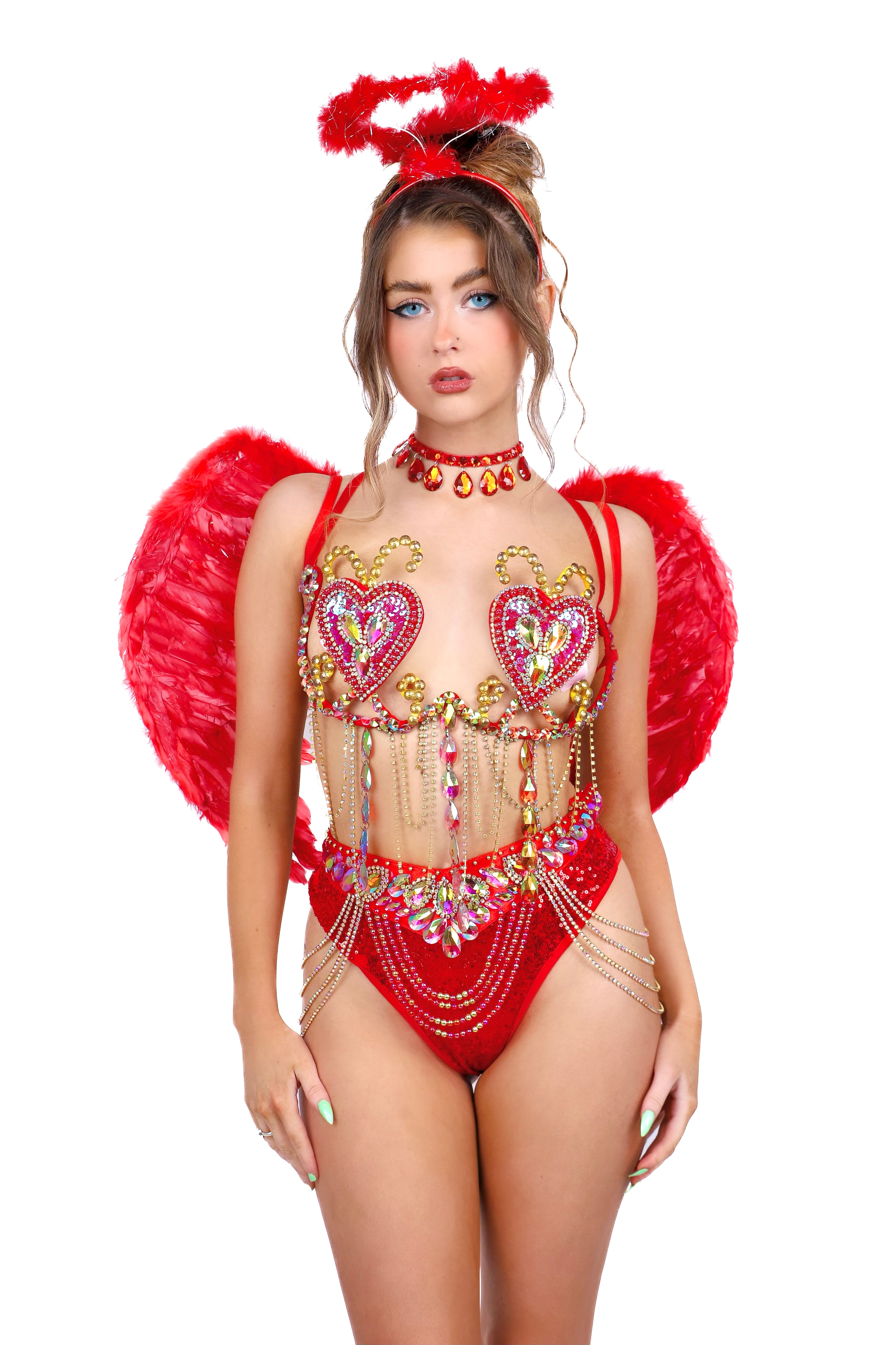 FULL OUTFIT- Ruby Empress Angel (6 pcs)