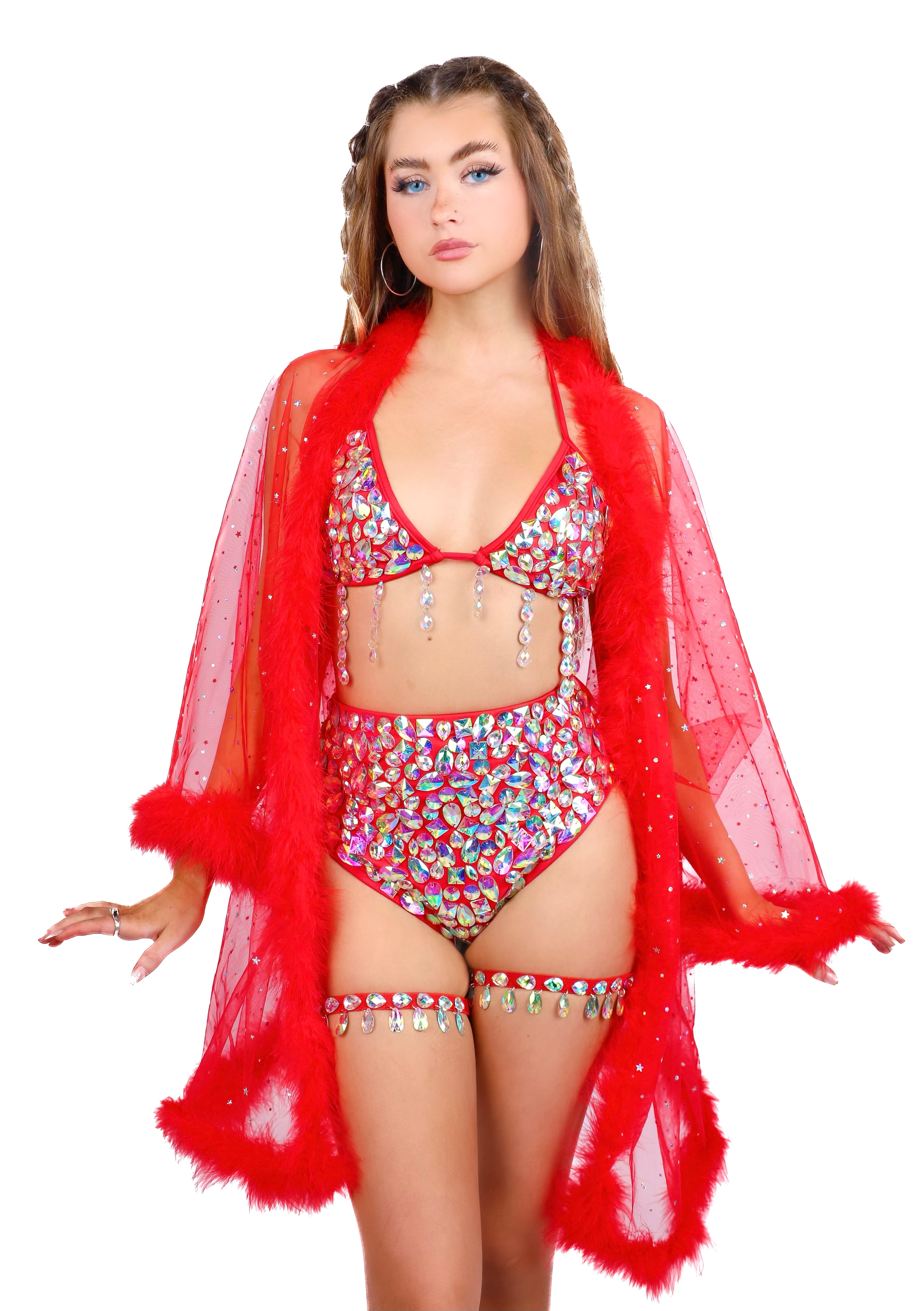 FULL OUTFIT- Ruby Diva (4 pcs)