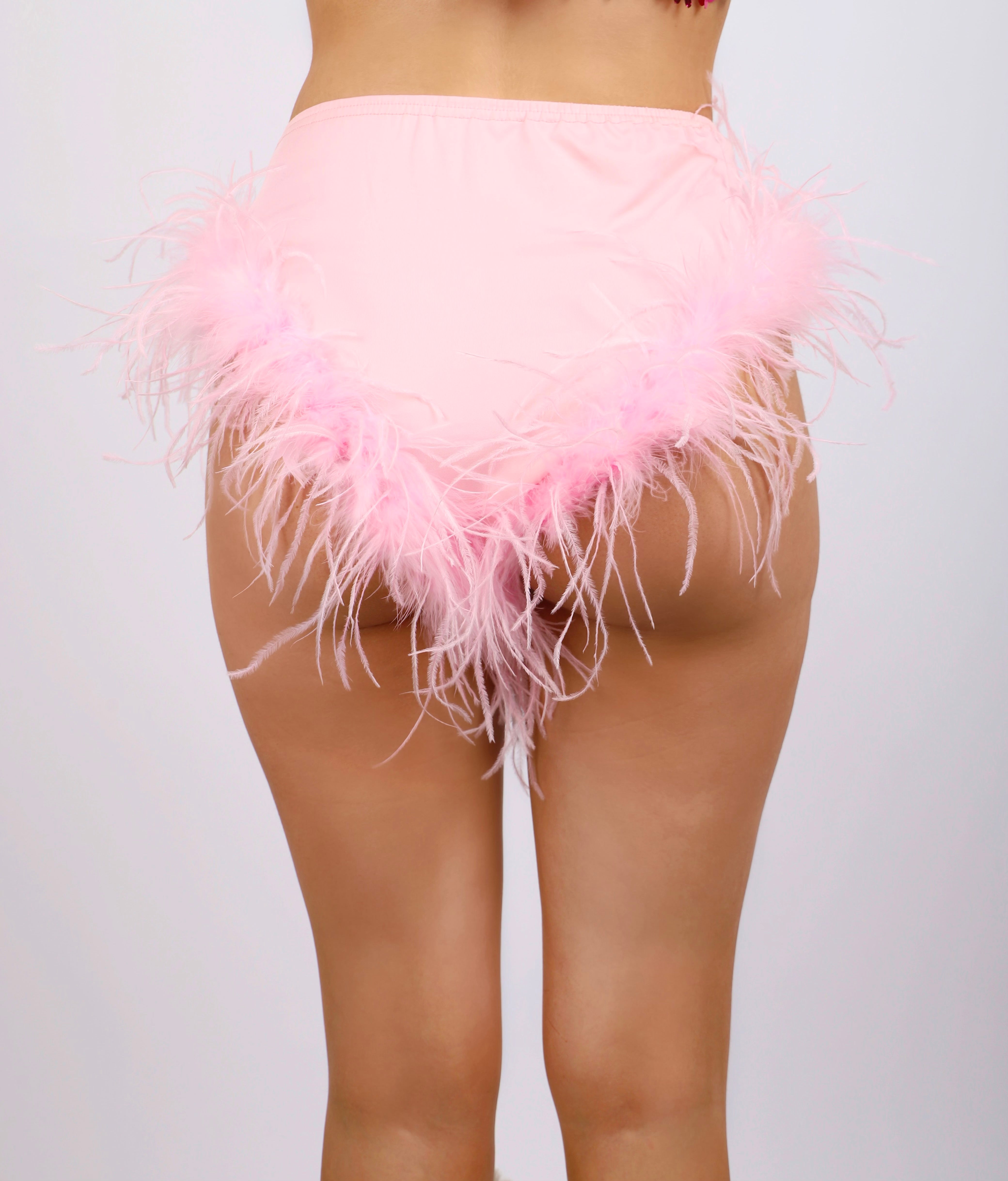 Pink Fuzzy Bottoms