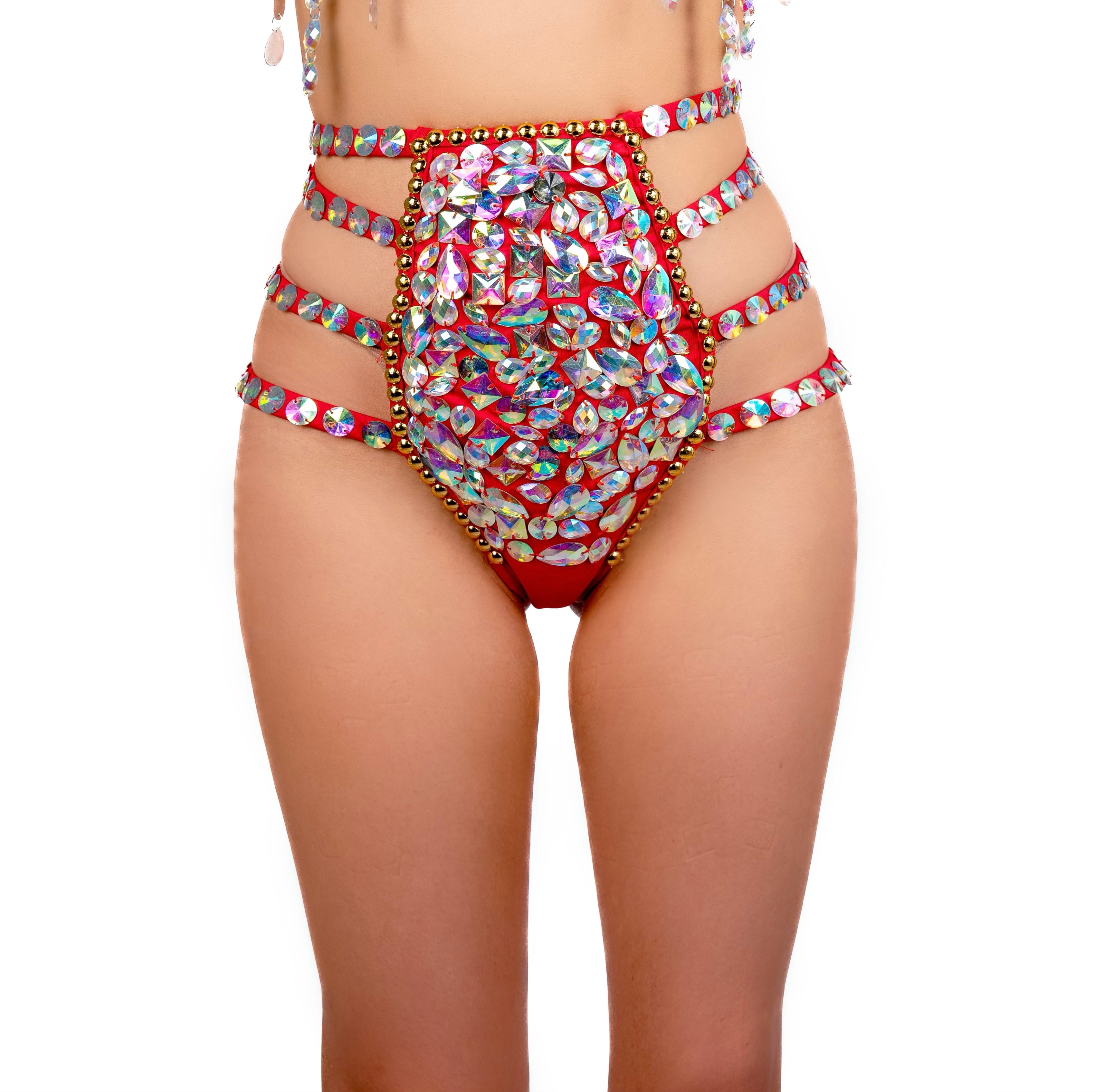 Ruby Dreamland Rhinestone Bottoms