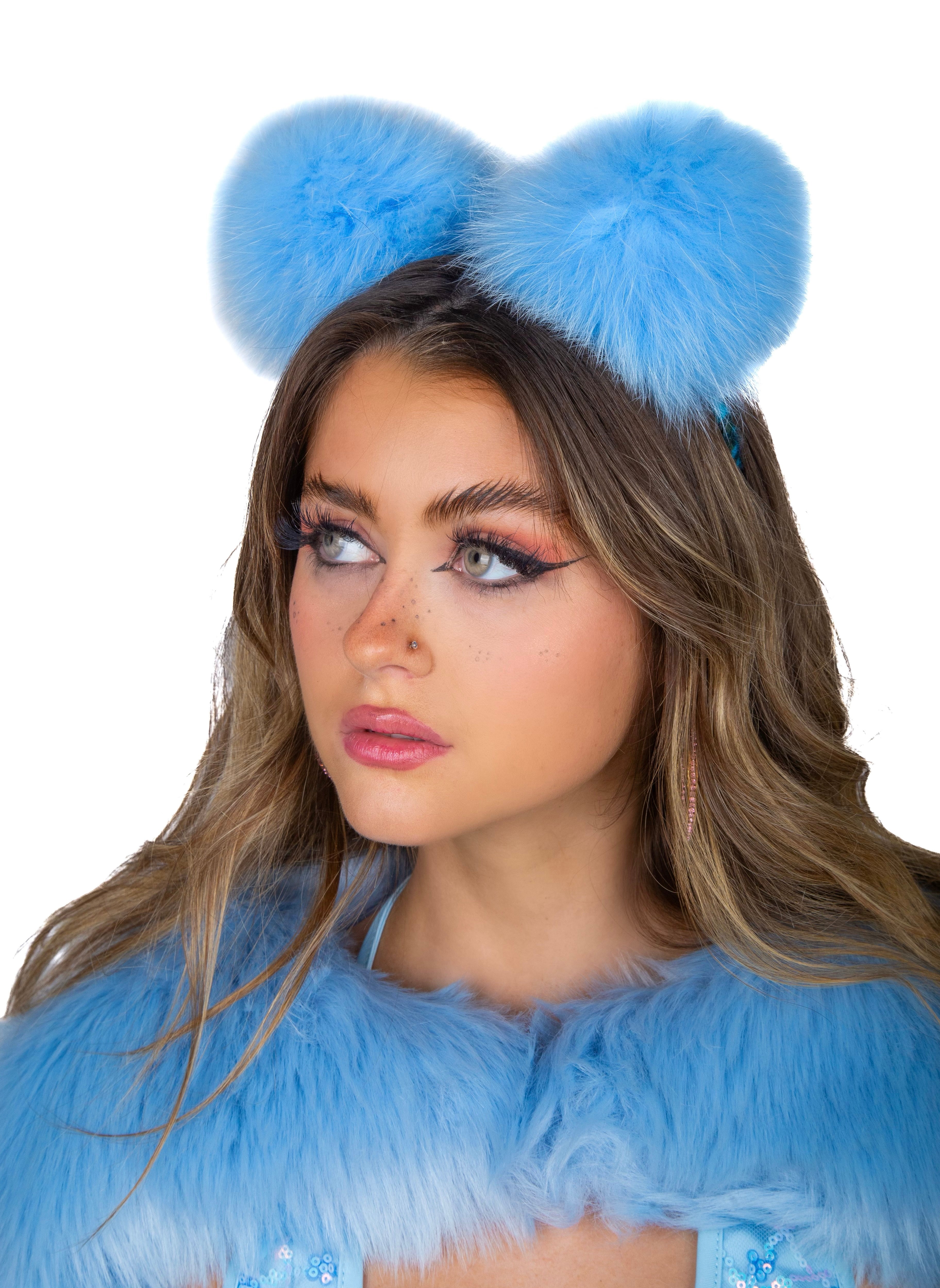 Blue Fox Headband