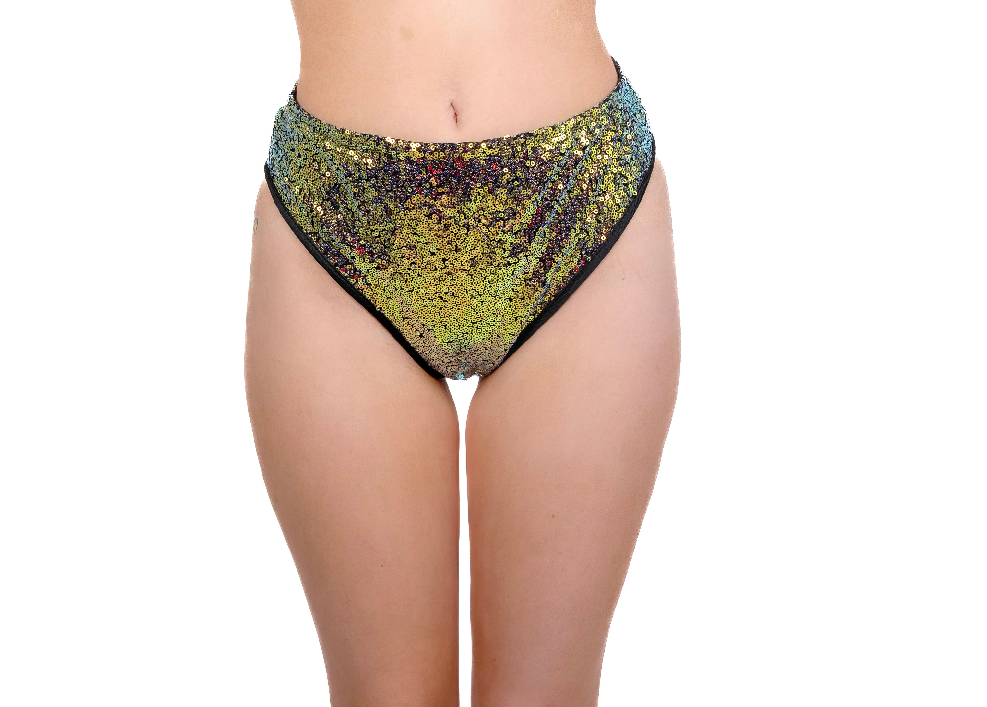 Sapphire Goddess Sequin Bottoms