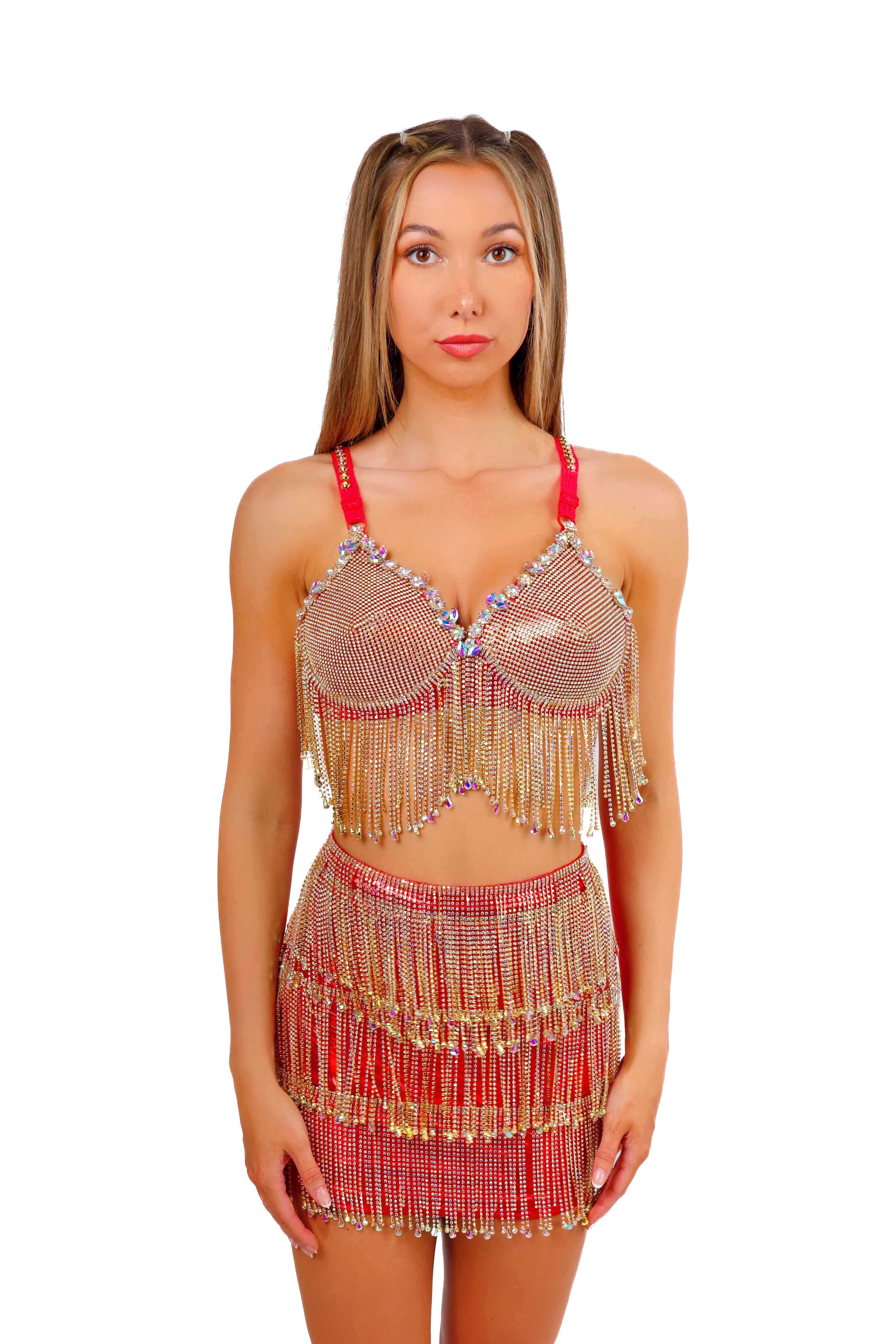 Sunset Circus Carnival Bra Top