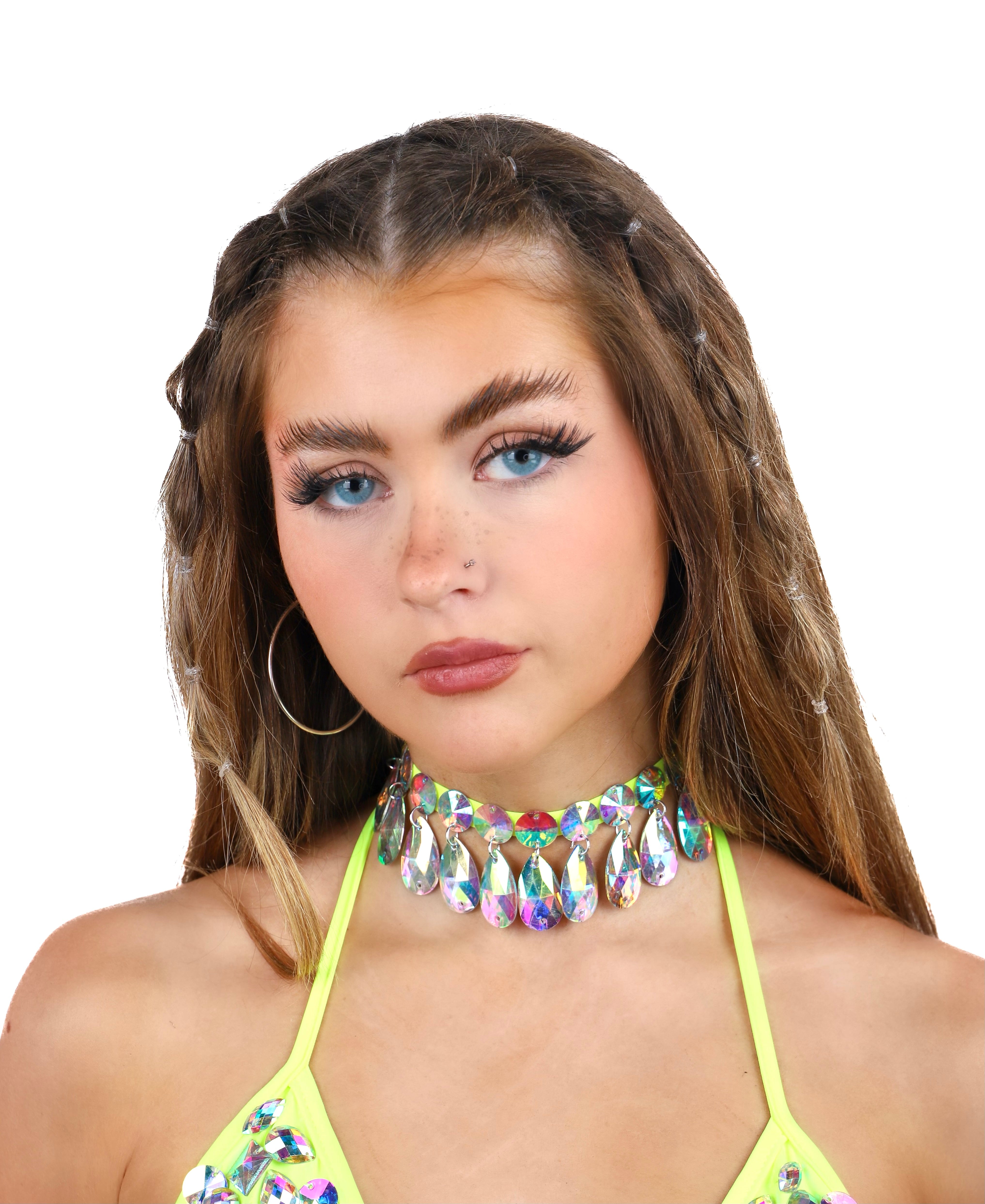 Iridescent Gem Necklace 3.0