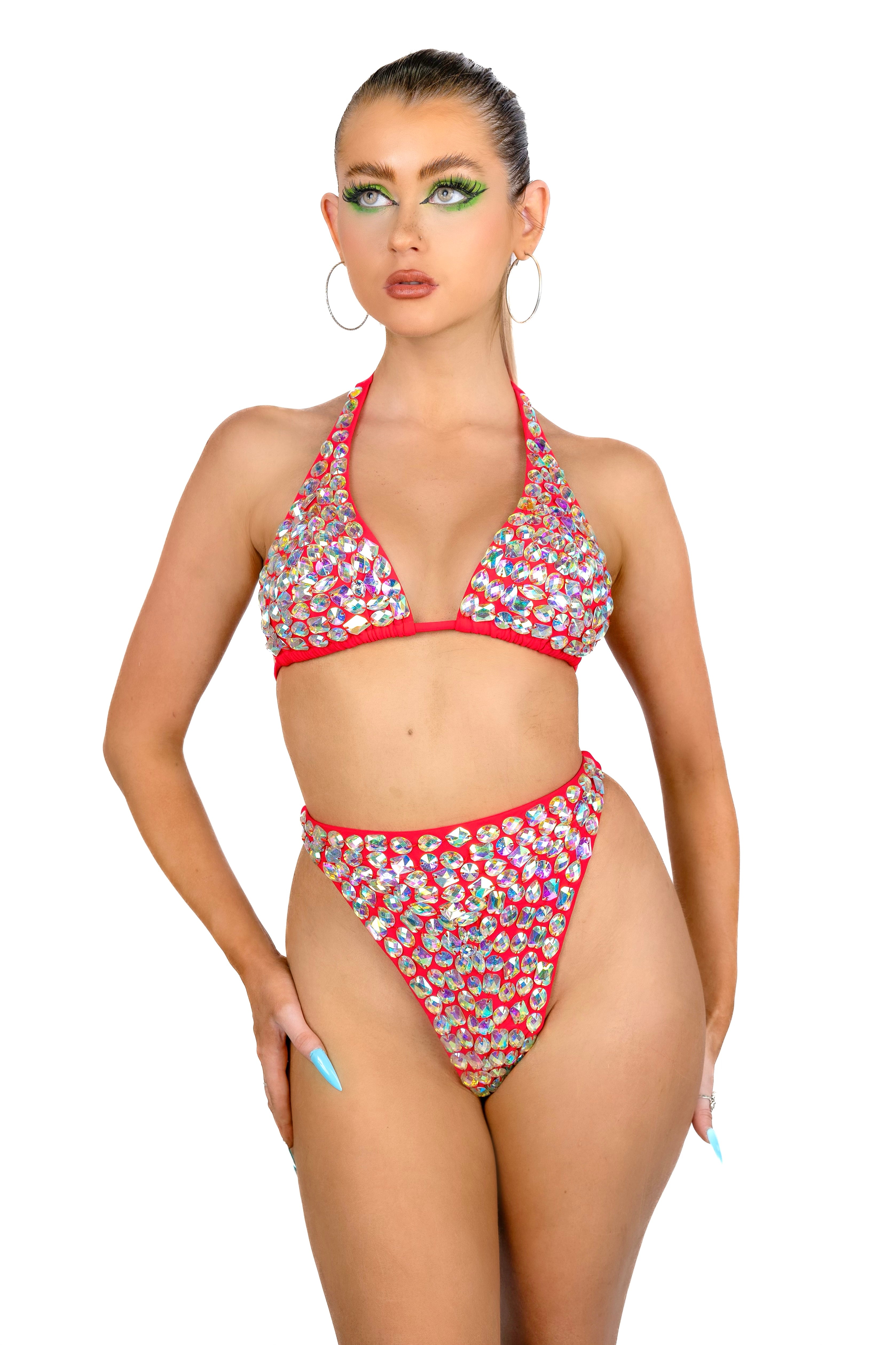 Ruby Daze Rhinestone Set