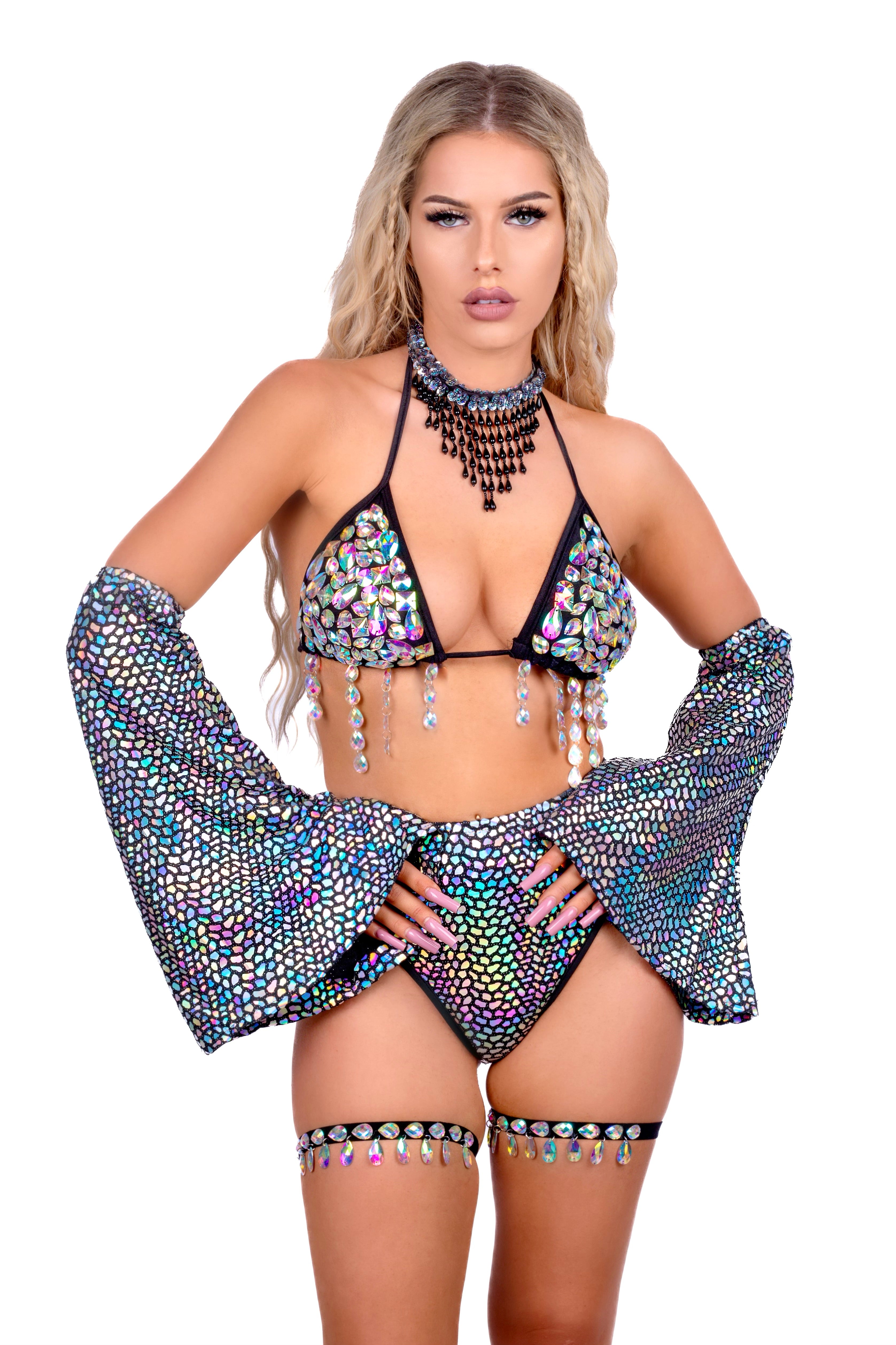 FULL OUTFIT- Holographic Disco (6 pcs)