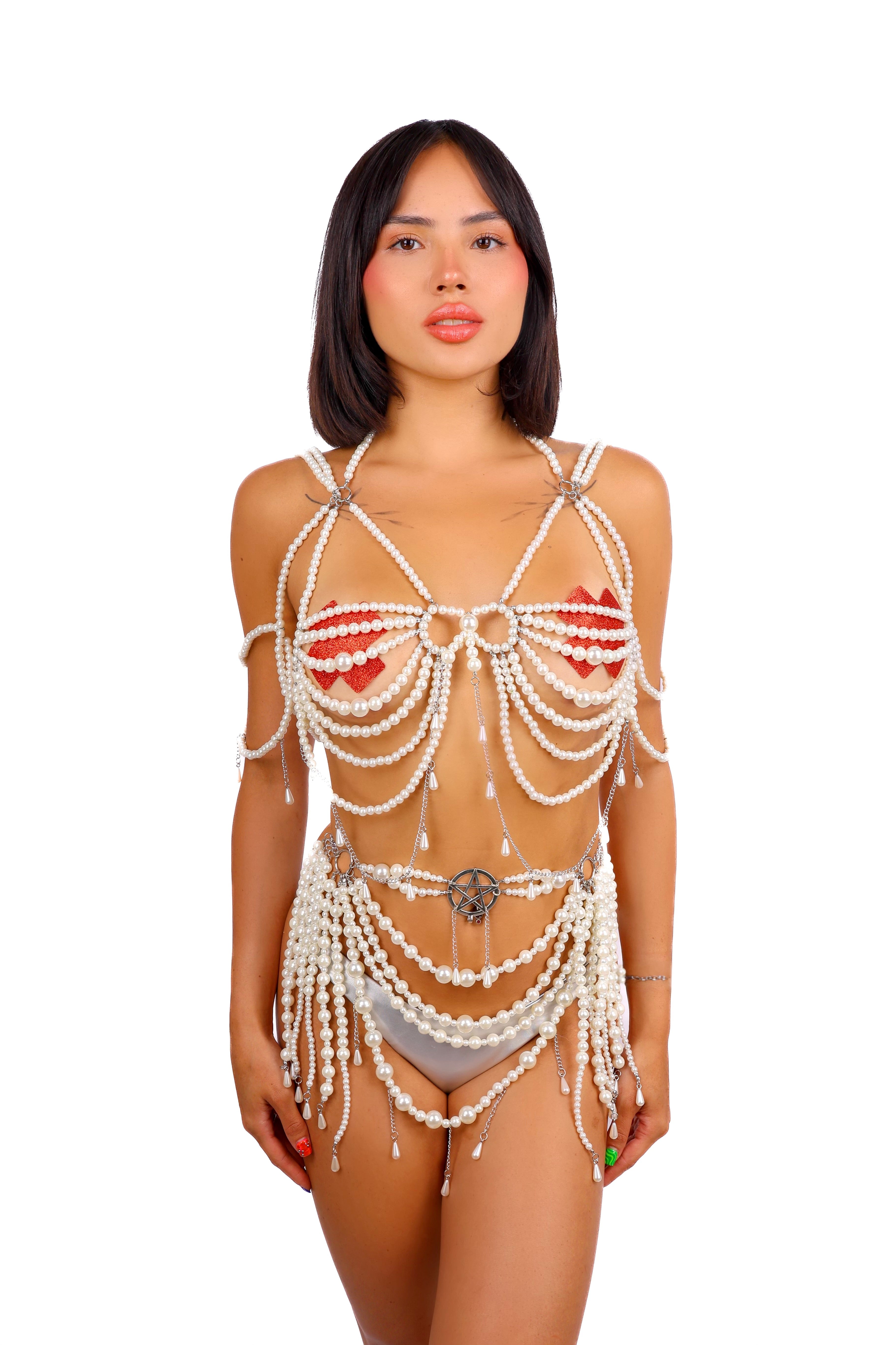 Pearl Reign Jewelry Top