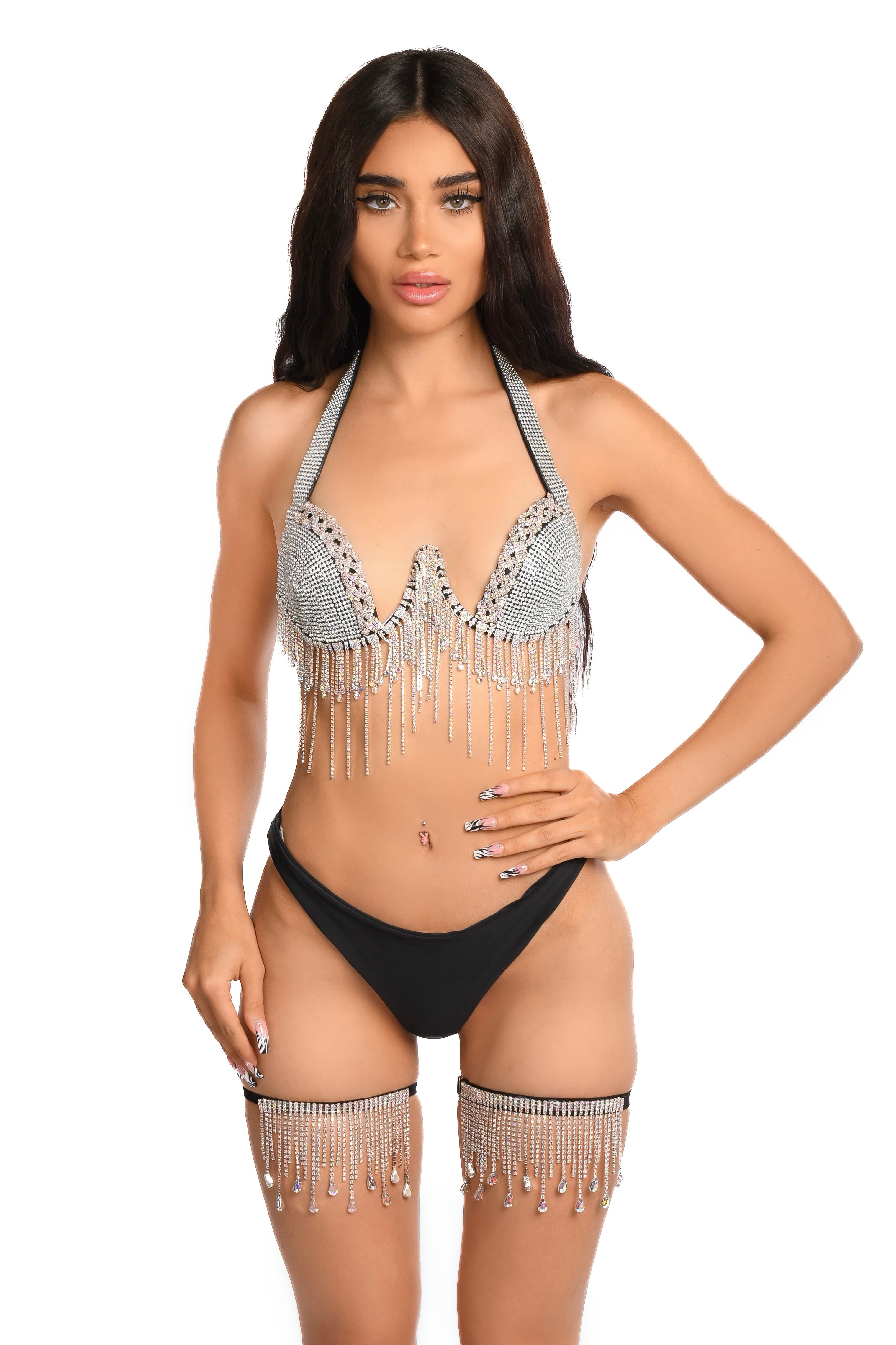 FULL OUTFIT- Rhinestone Glam Babe