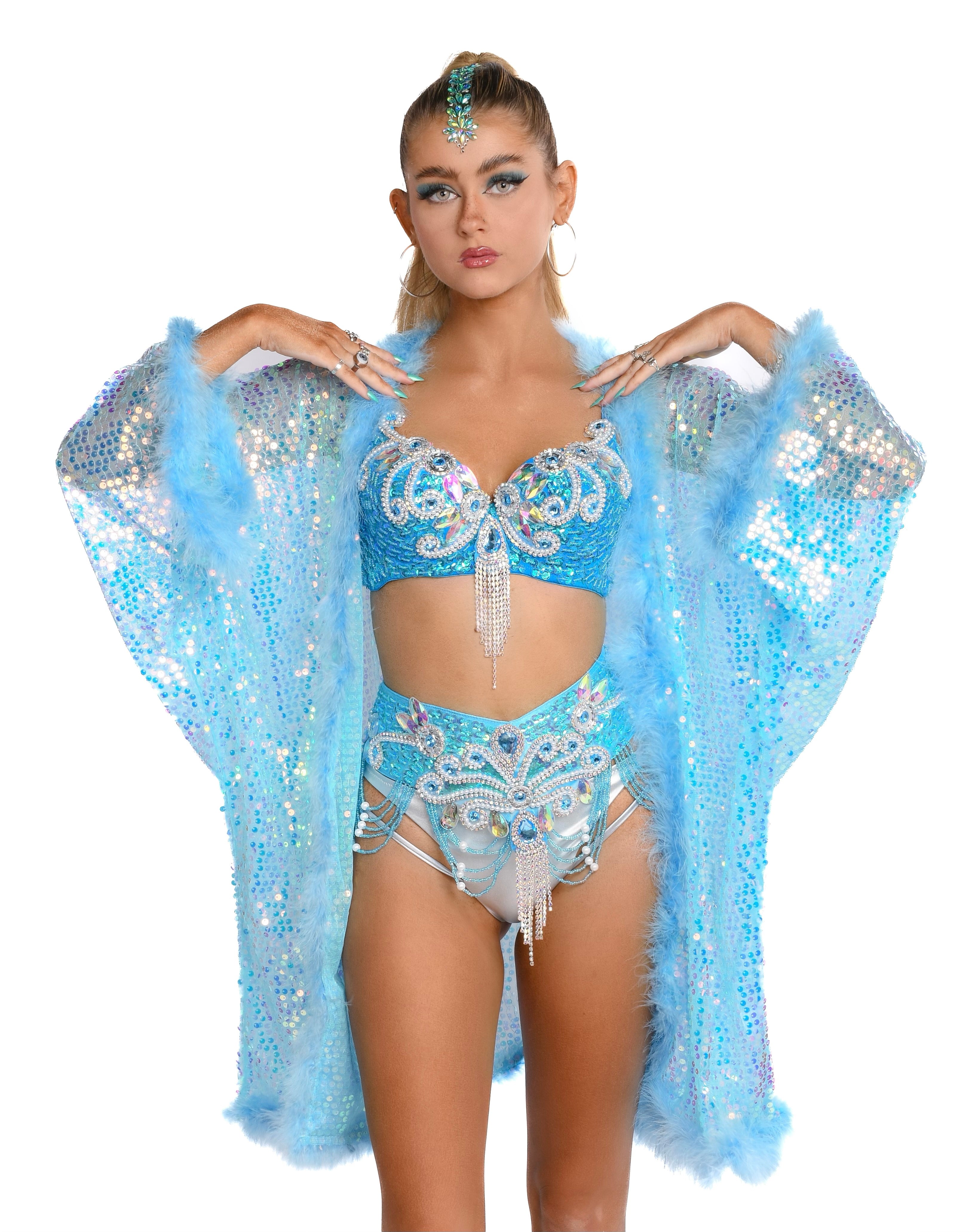 FULL OUTFIT- Ocean Wave Goddess