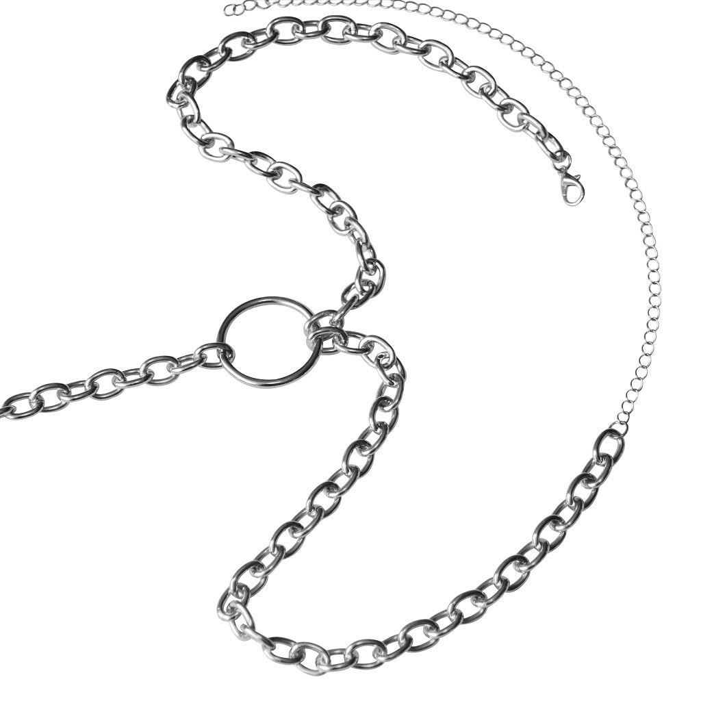 Silver Body Chain Top