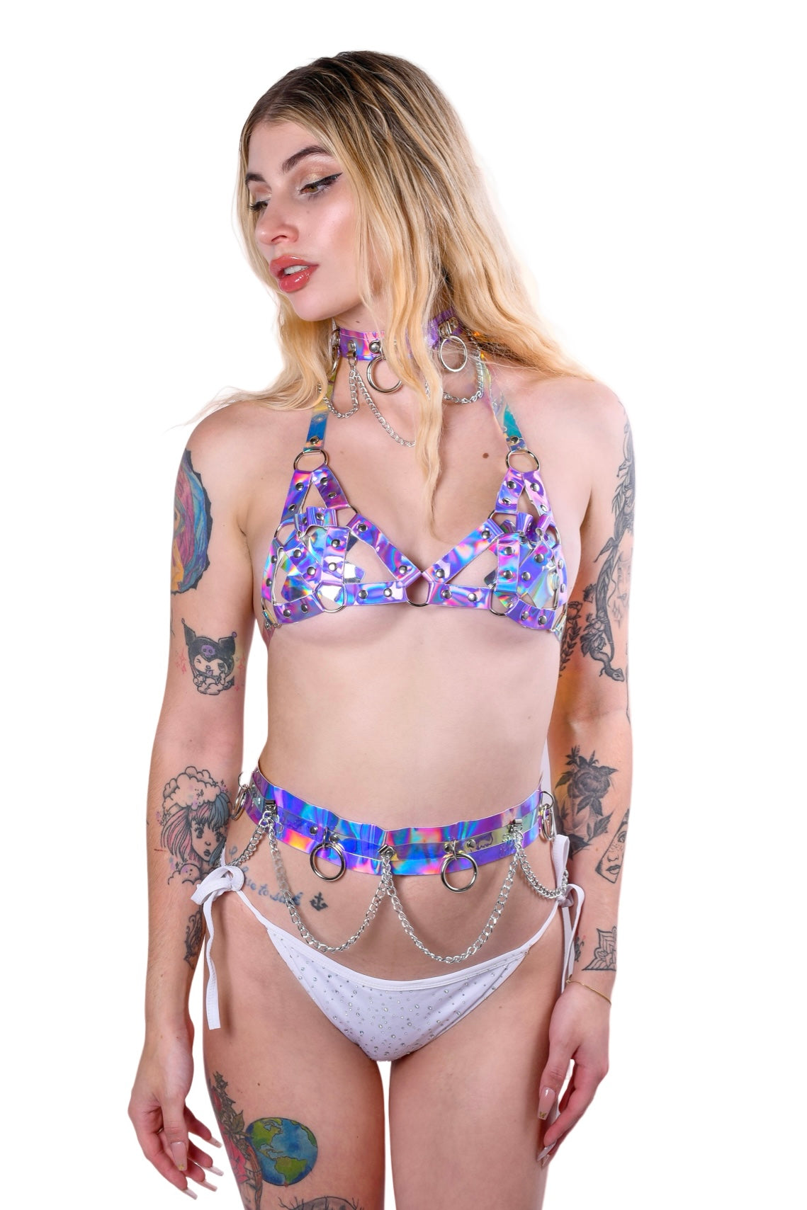 Space Hologram Set - Purple ( 3 Pcs)