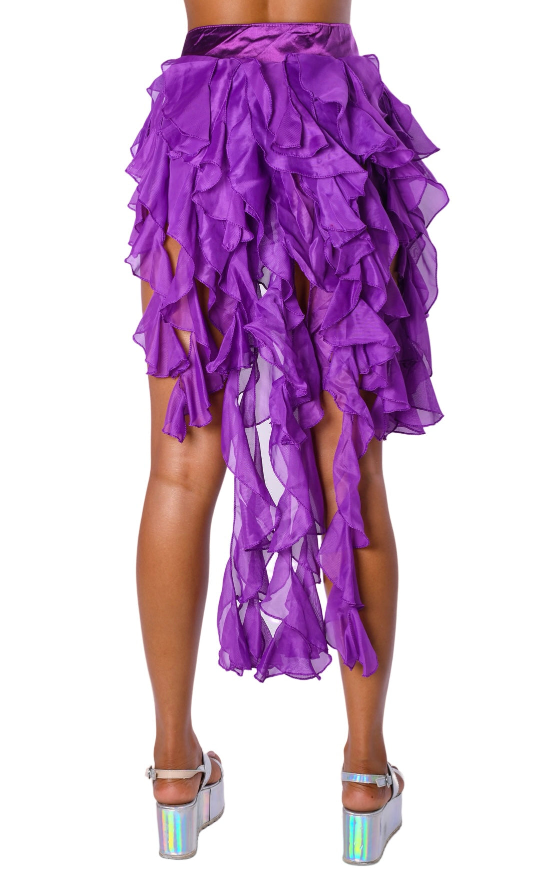 Violet Long Wrap Skirt