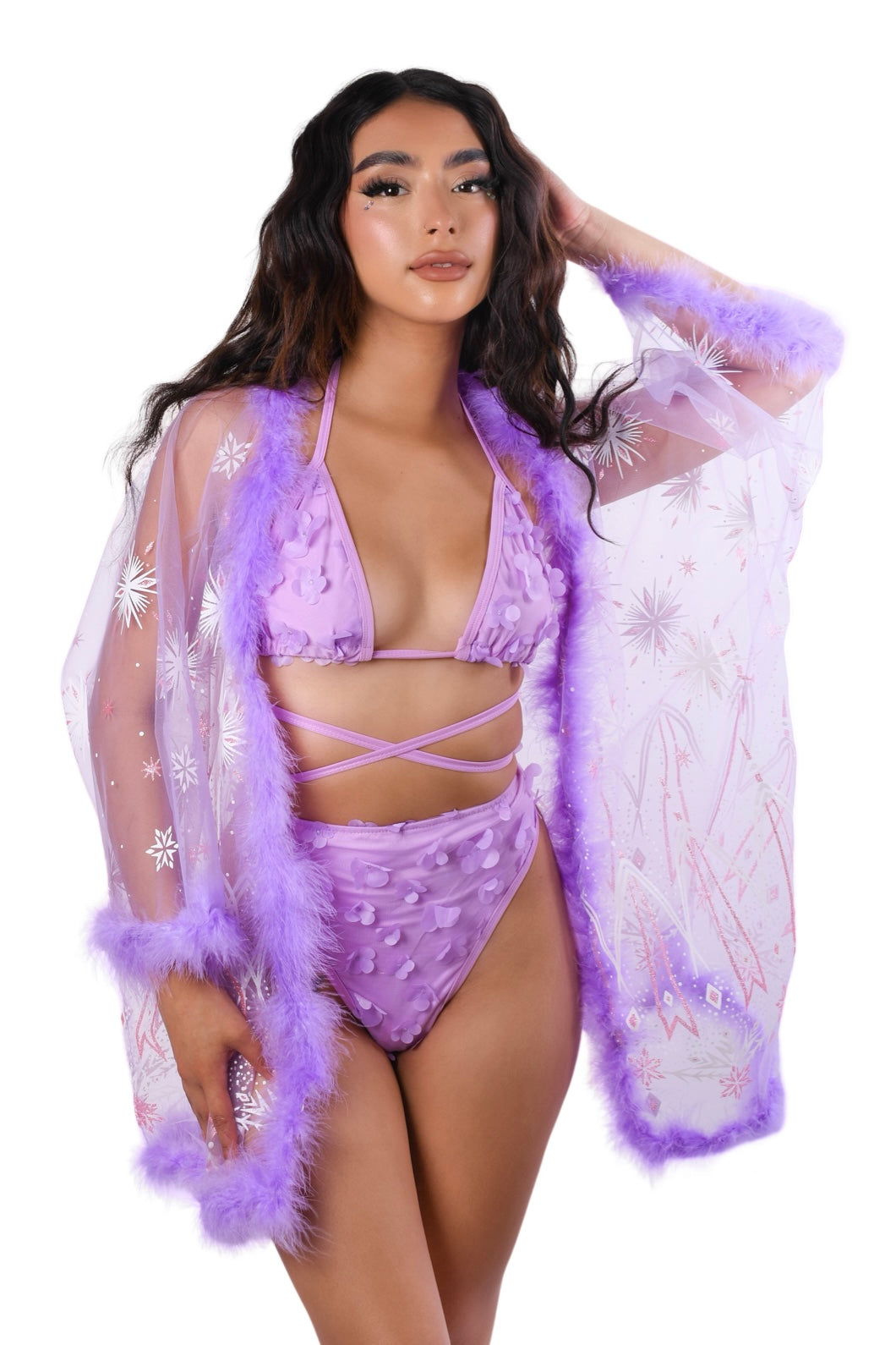 Fuzzy Kimono-Cosmic Purple