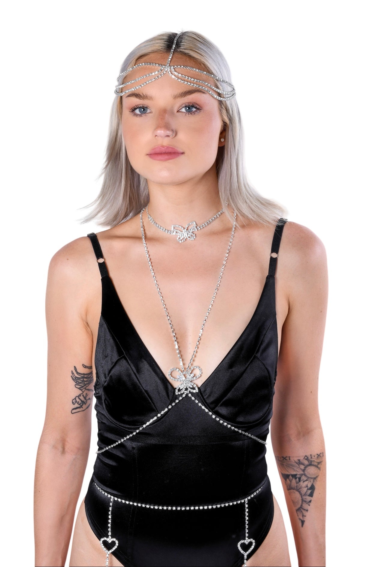 Butterfly Rhinestone Body Jewelry