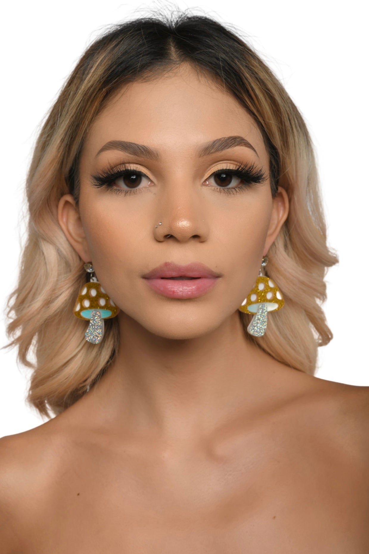 Mushroom Earrings