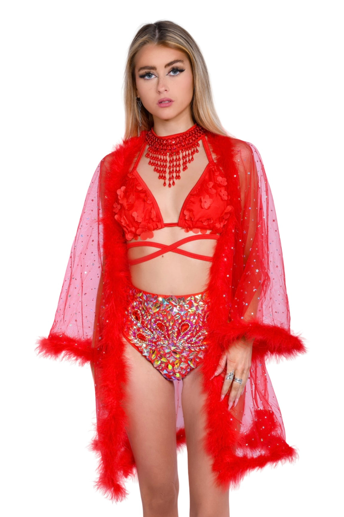 FULL OUTFIT- Red Magnolia