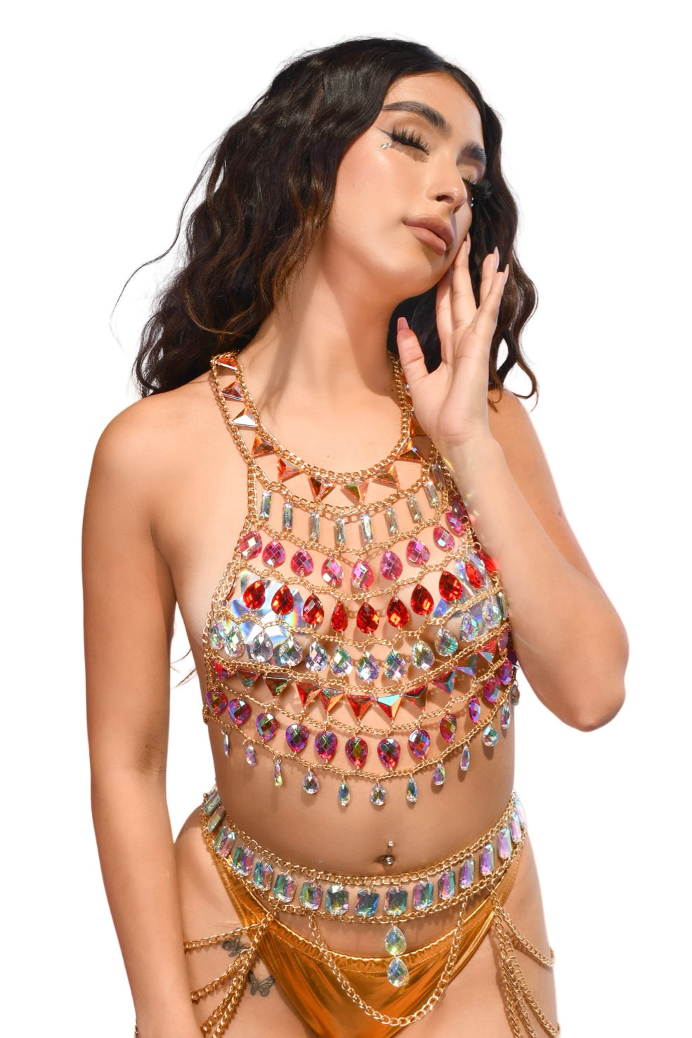 Sunrise Goddess Body Jewelry Top