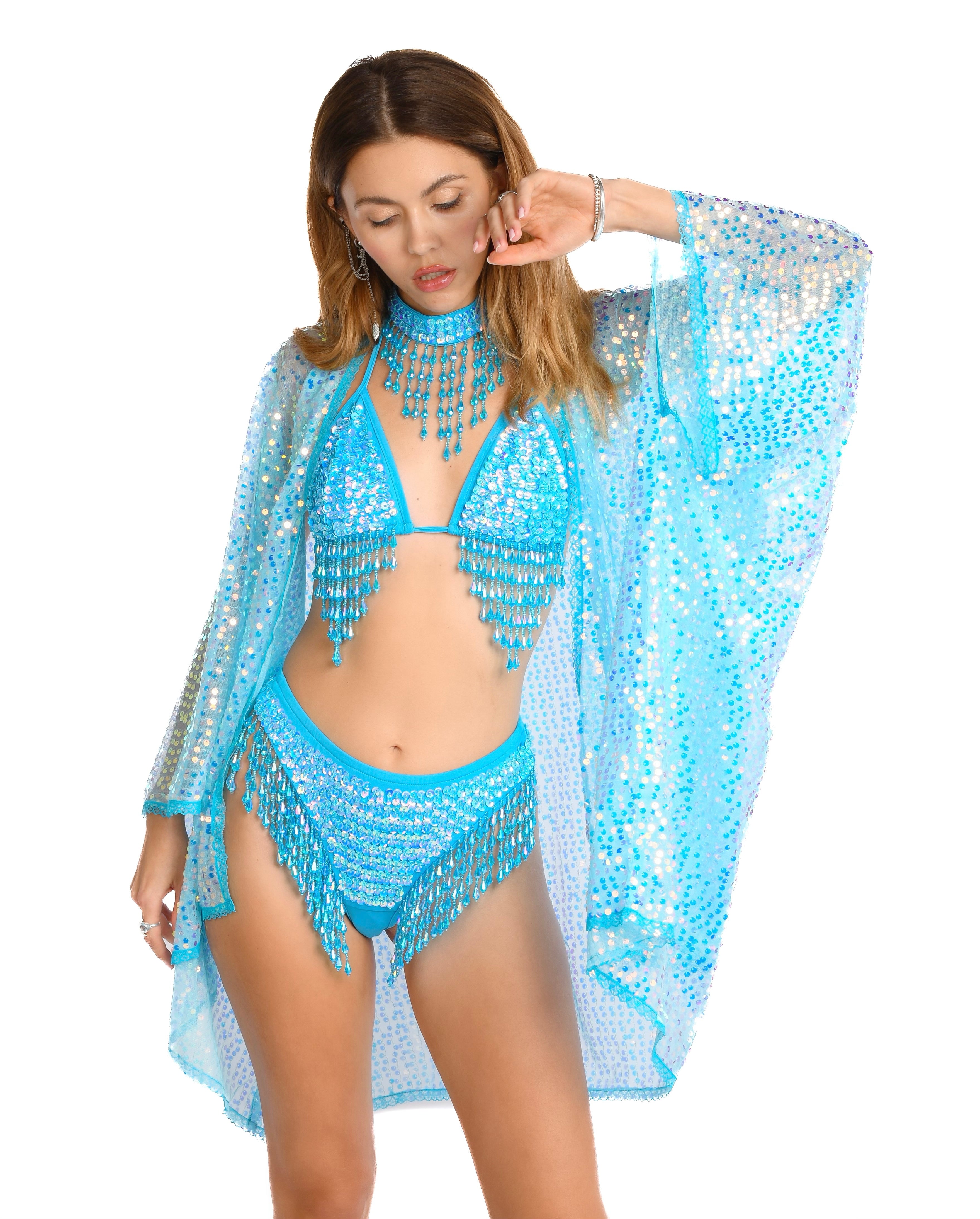FULL OUTFIT- Wave Sparkle Rave clothes,rave outfits,edc outfits,rave Large