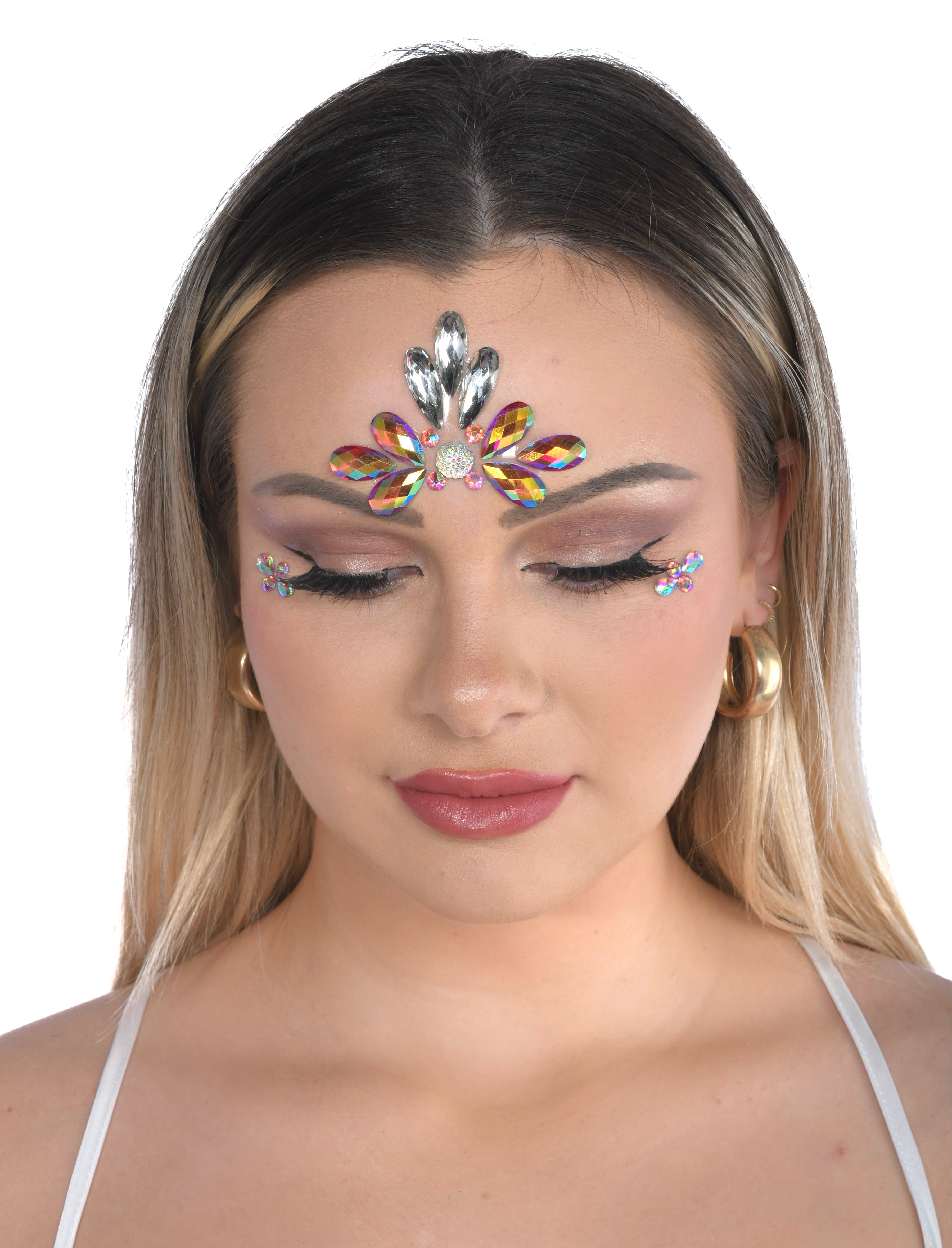 Daisy Rhinestone Crystal Face Jewels