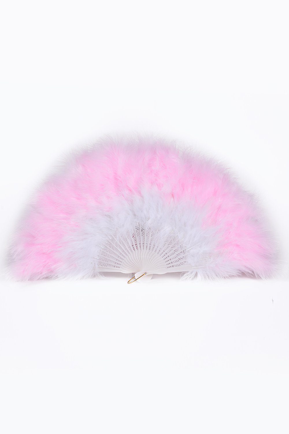 Big Fuzzy Fur Fan - Baby Pink