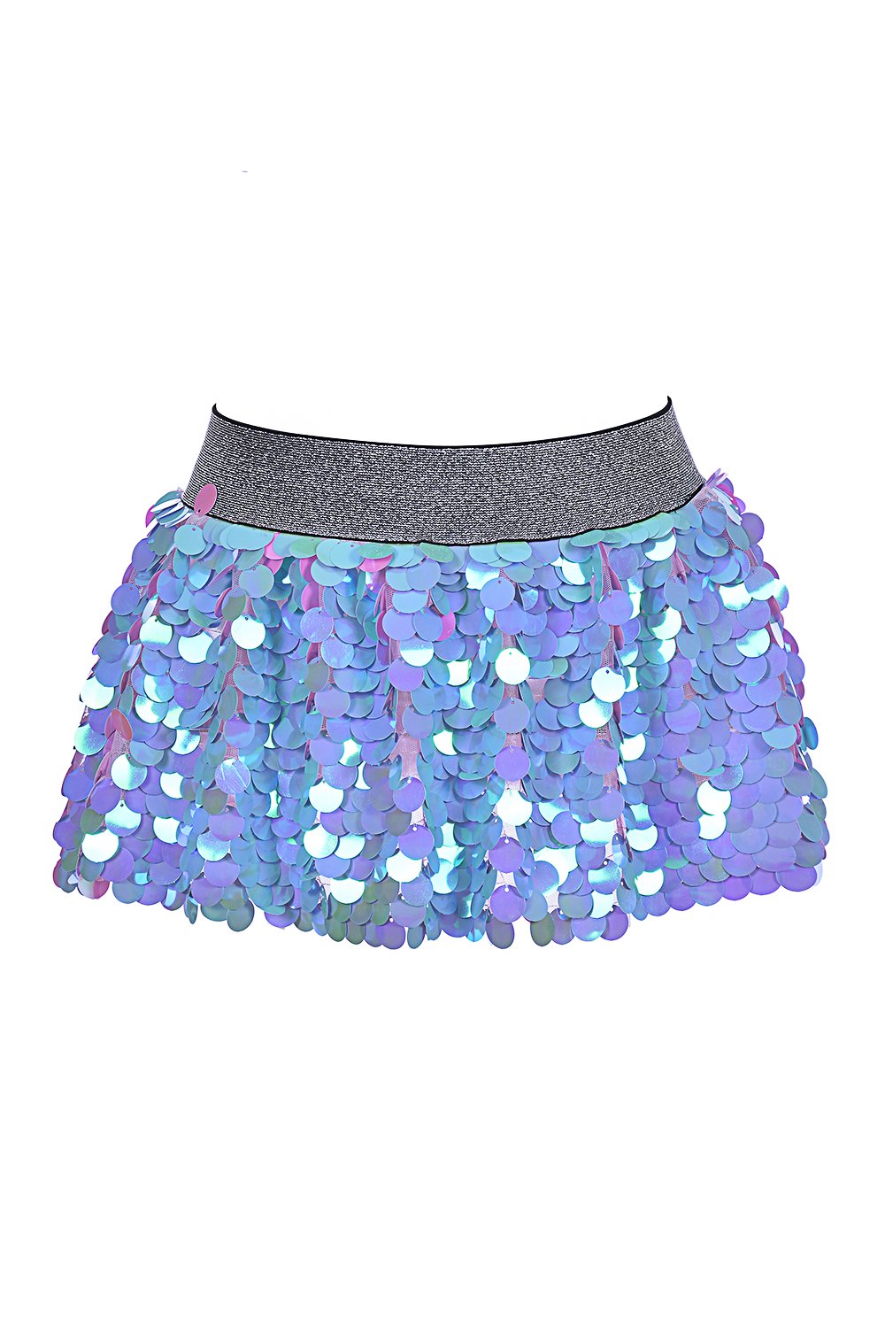 Unicorn Sequin Skirt - Blue