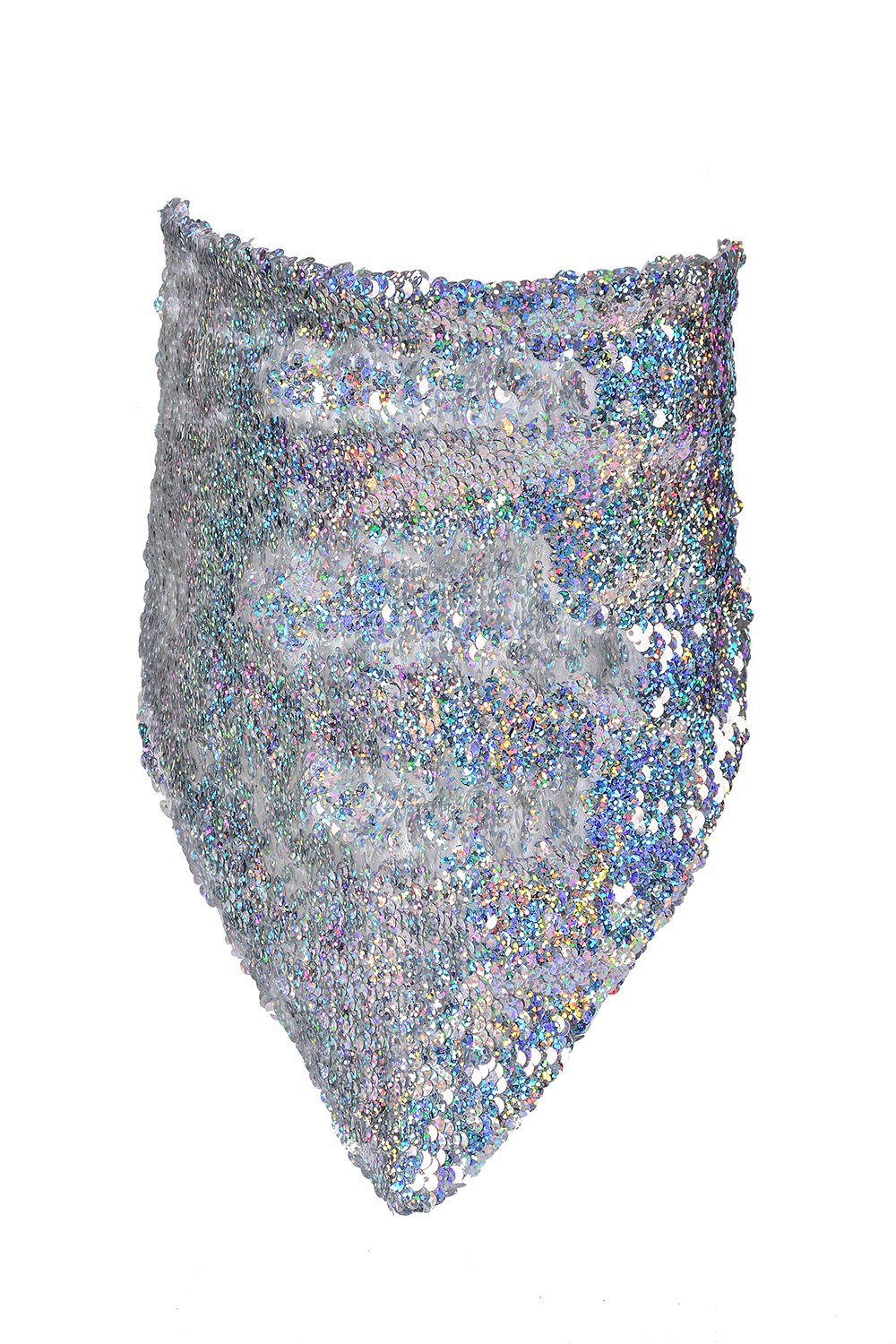 Reversible Sequin Bandana & Face Mask - Holographic