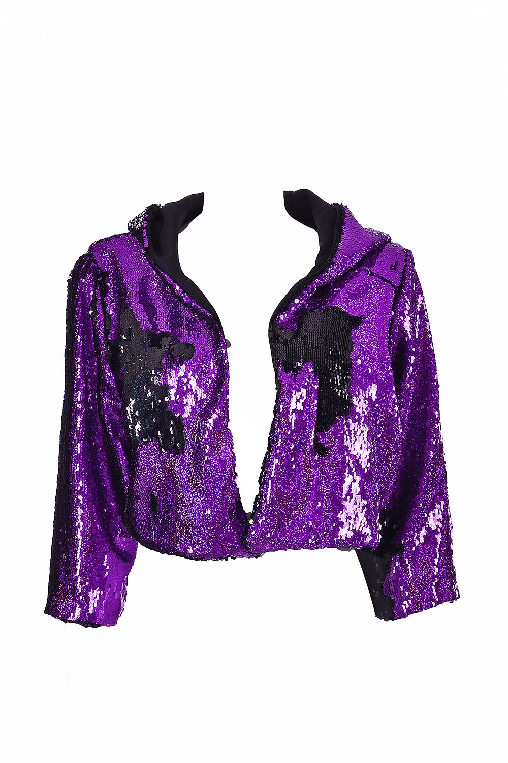 Sequin Cropped Jacket - Mystery