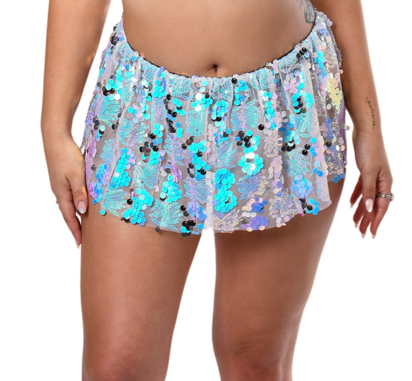 Mini Sequin Skirt - Sparkle Galaxy