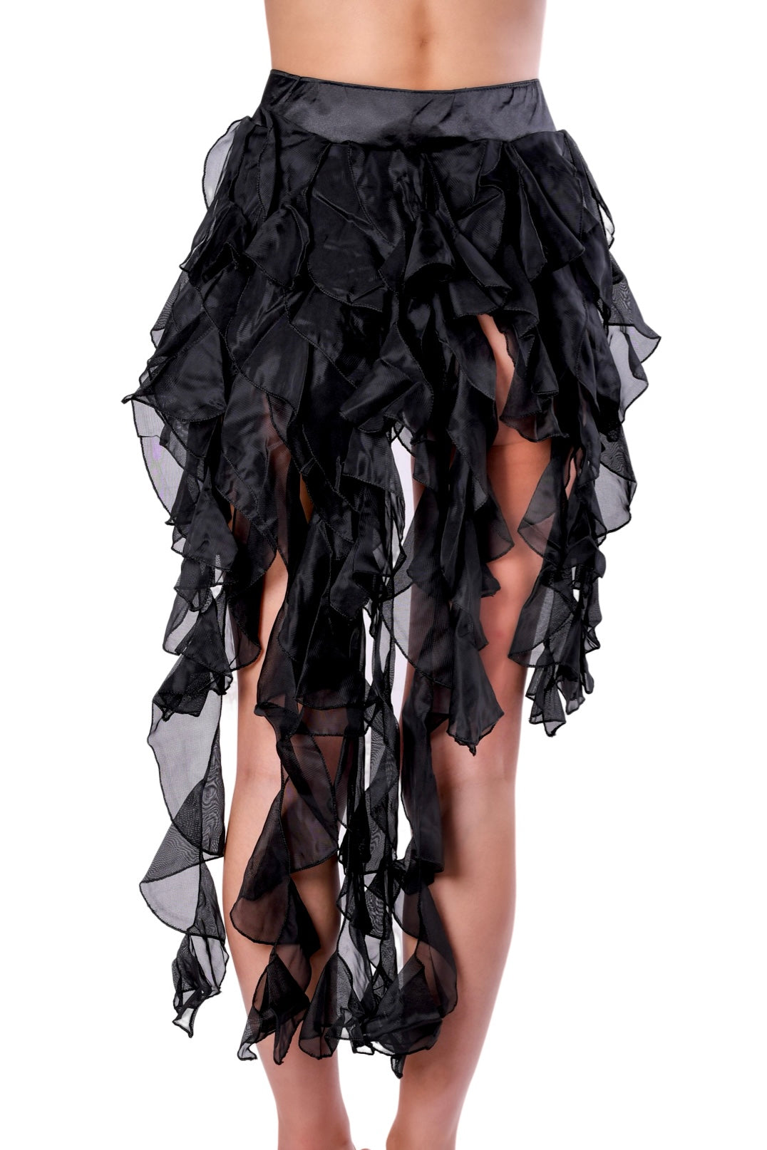 Night Owl Black Long Skirt