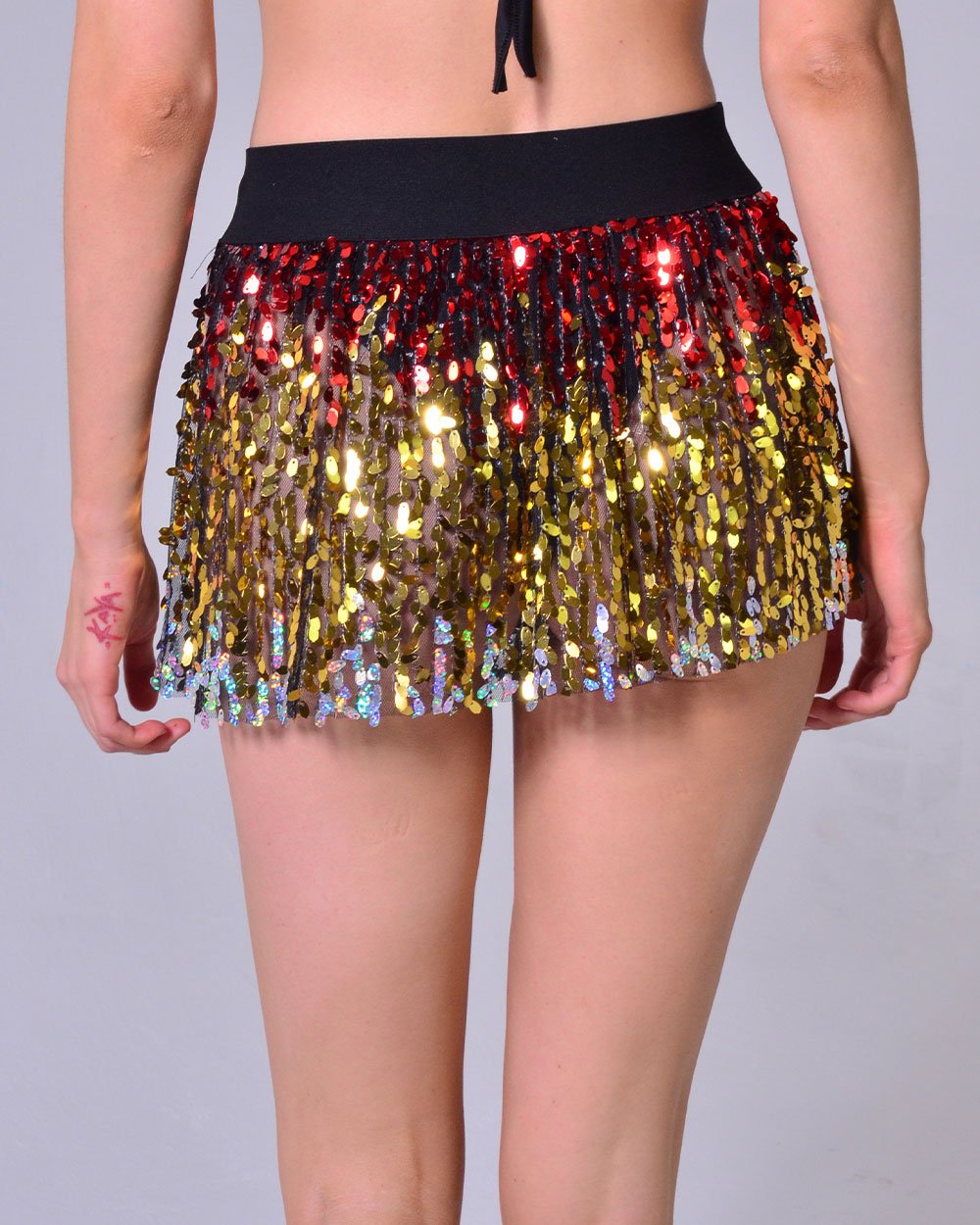 Mini Sequin Skirt - Midnight Fairy