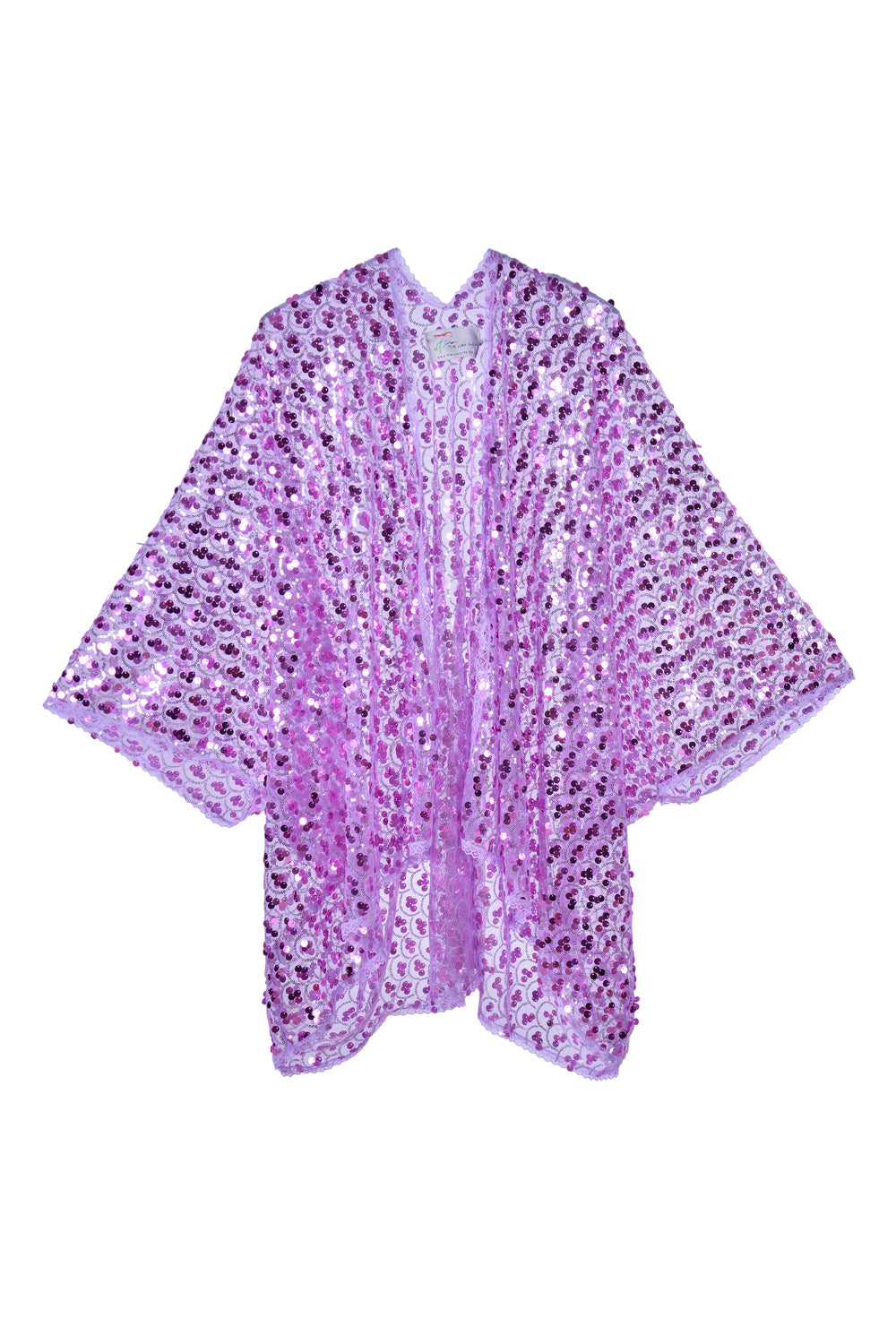 Sequin Kimono - Lavender Dreams
