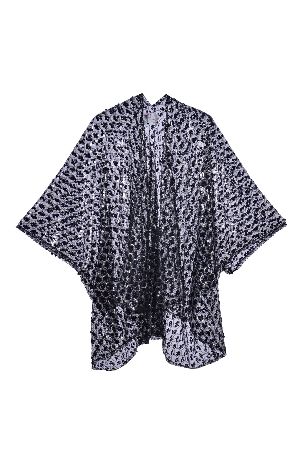 Sequin Kimono- Black Treasure