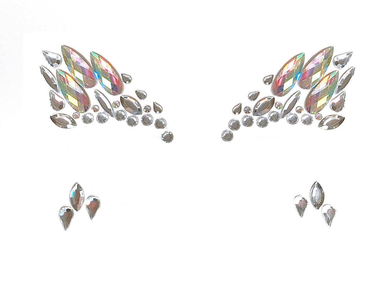 Angel Rhinestone Crystal Face Jewels
