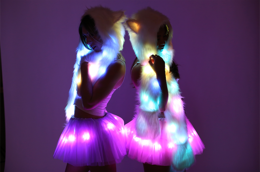 LED Flower Headwear