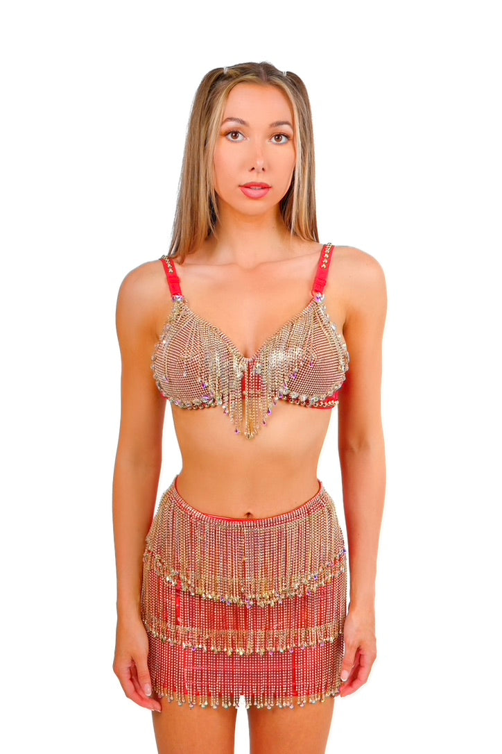 FULL OUTFIT- Circus Sunrise Rhinestone (2 pcs)