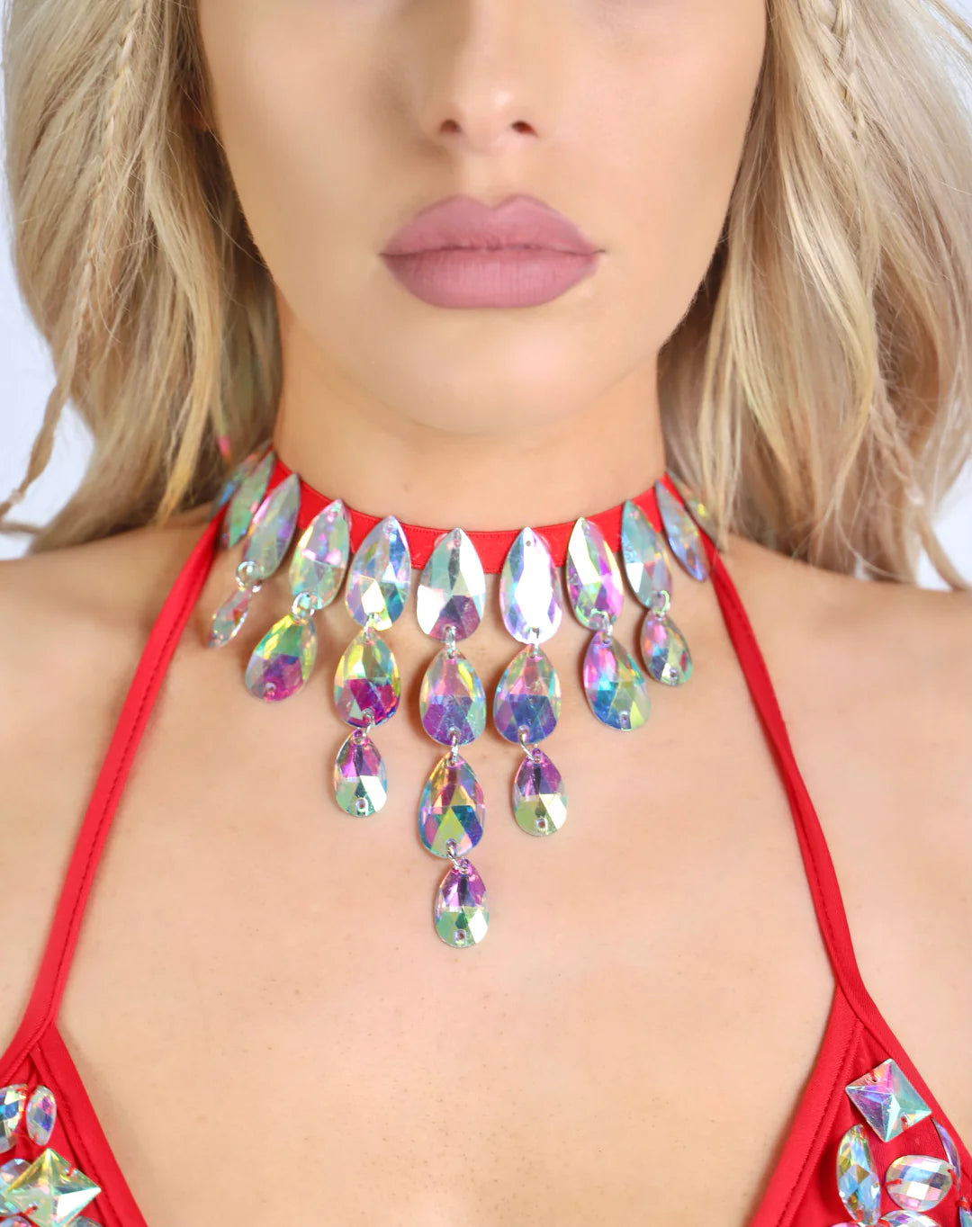 Iridescent Gem Necklace 2.0