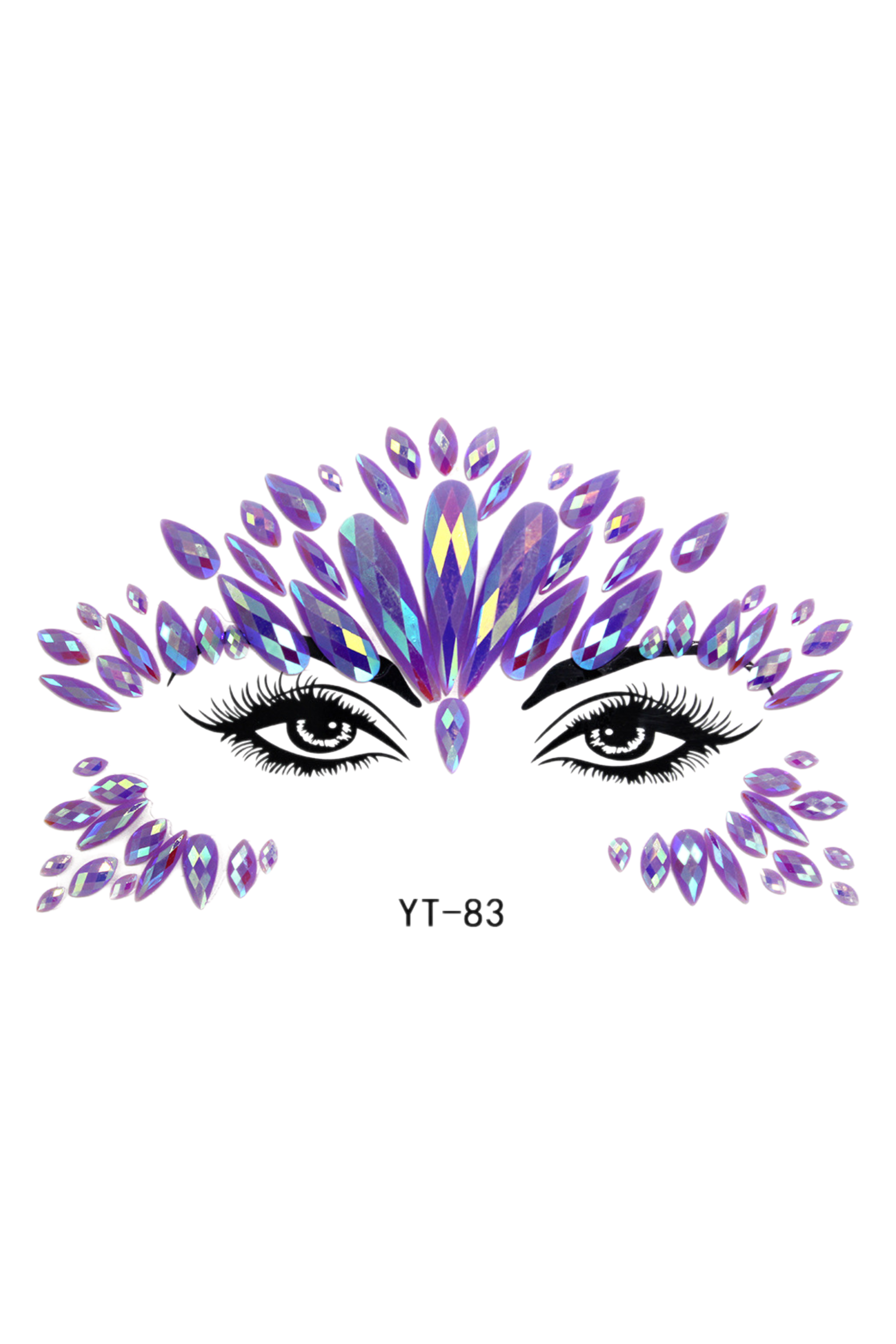 Lilac Fairy Festival Face Jewels
