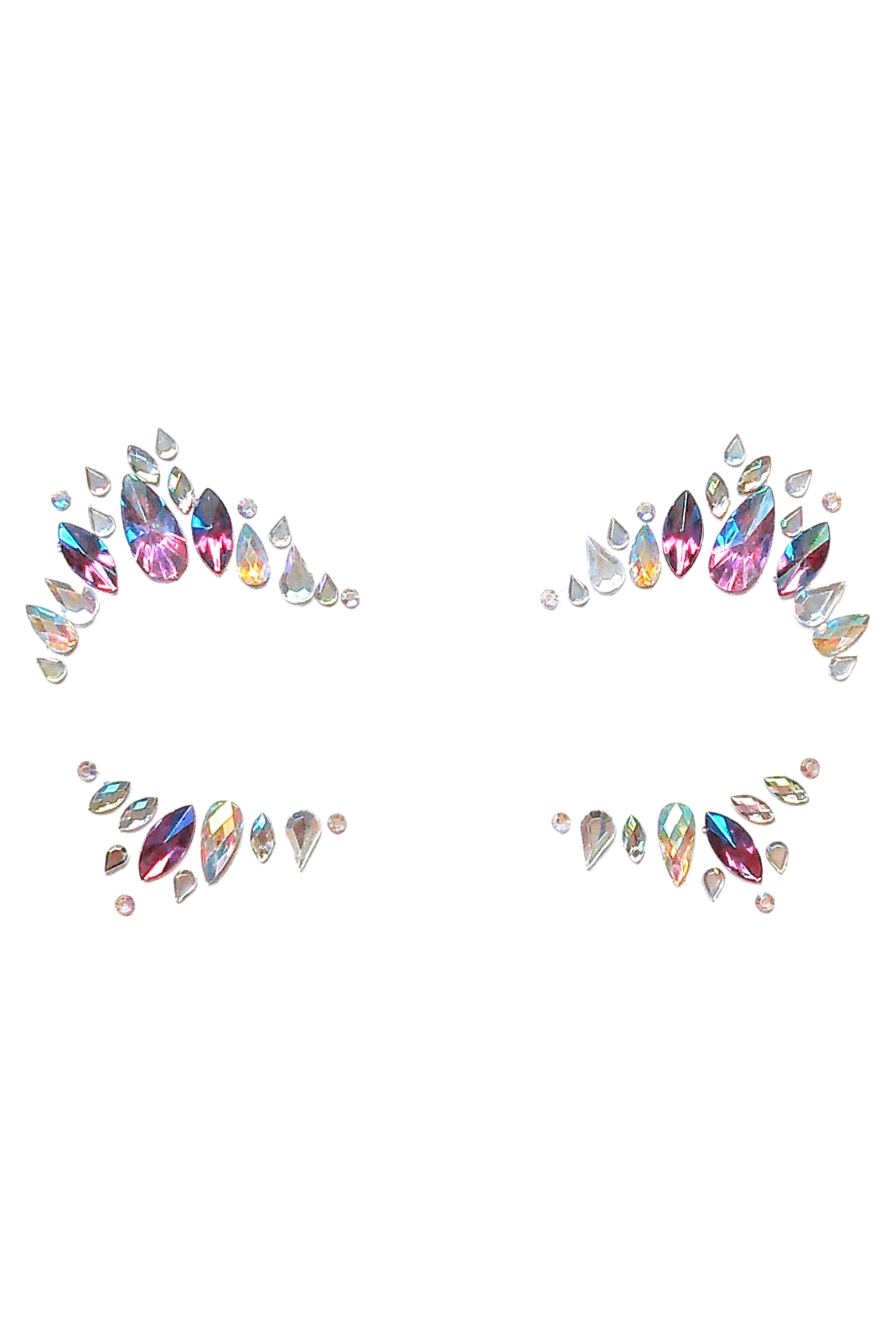 Violet Spell Rhinestone Crystal Face Jewels