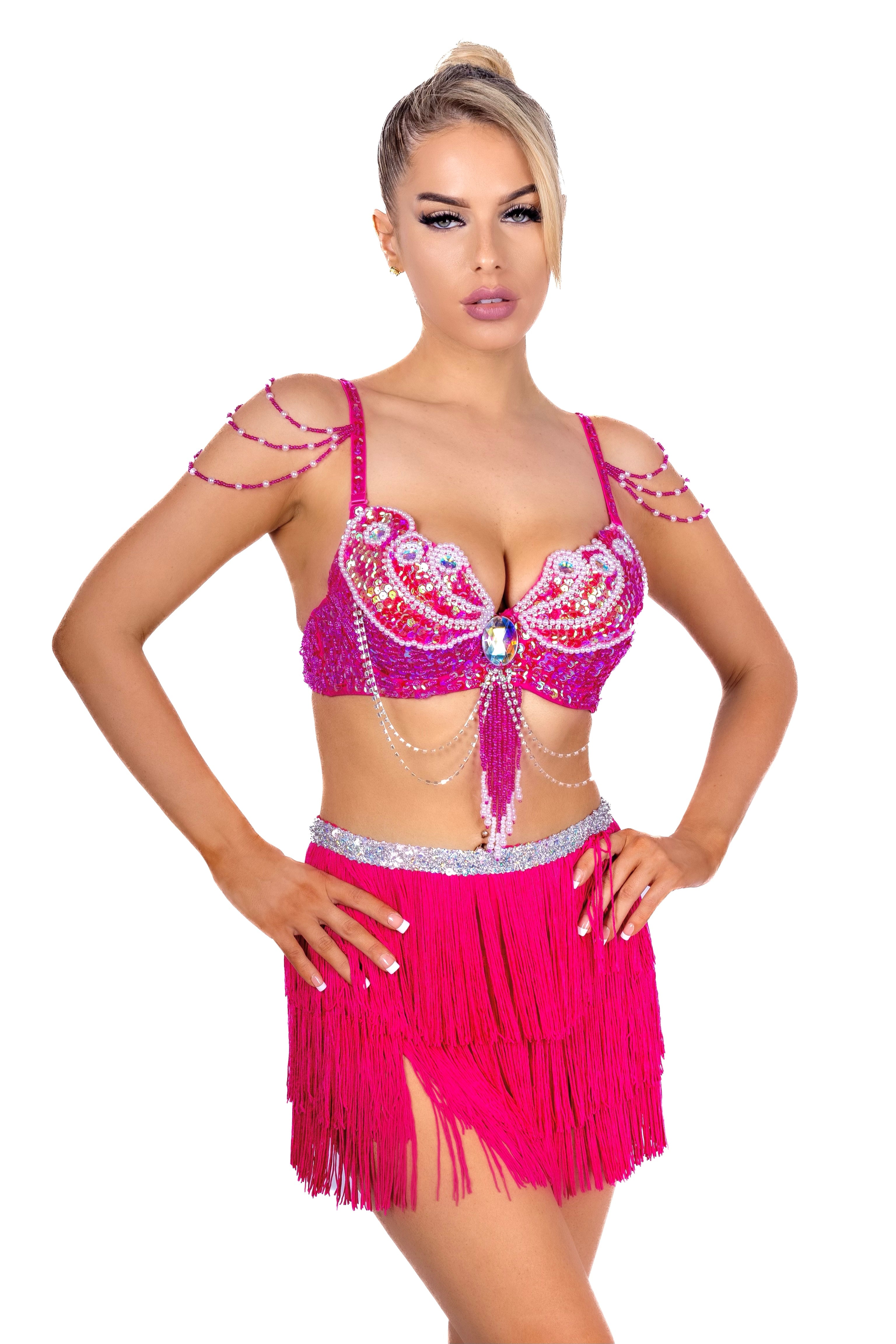 FULL OUTFIT- Magenta Muse Dancer