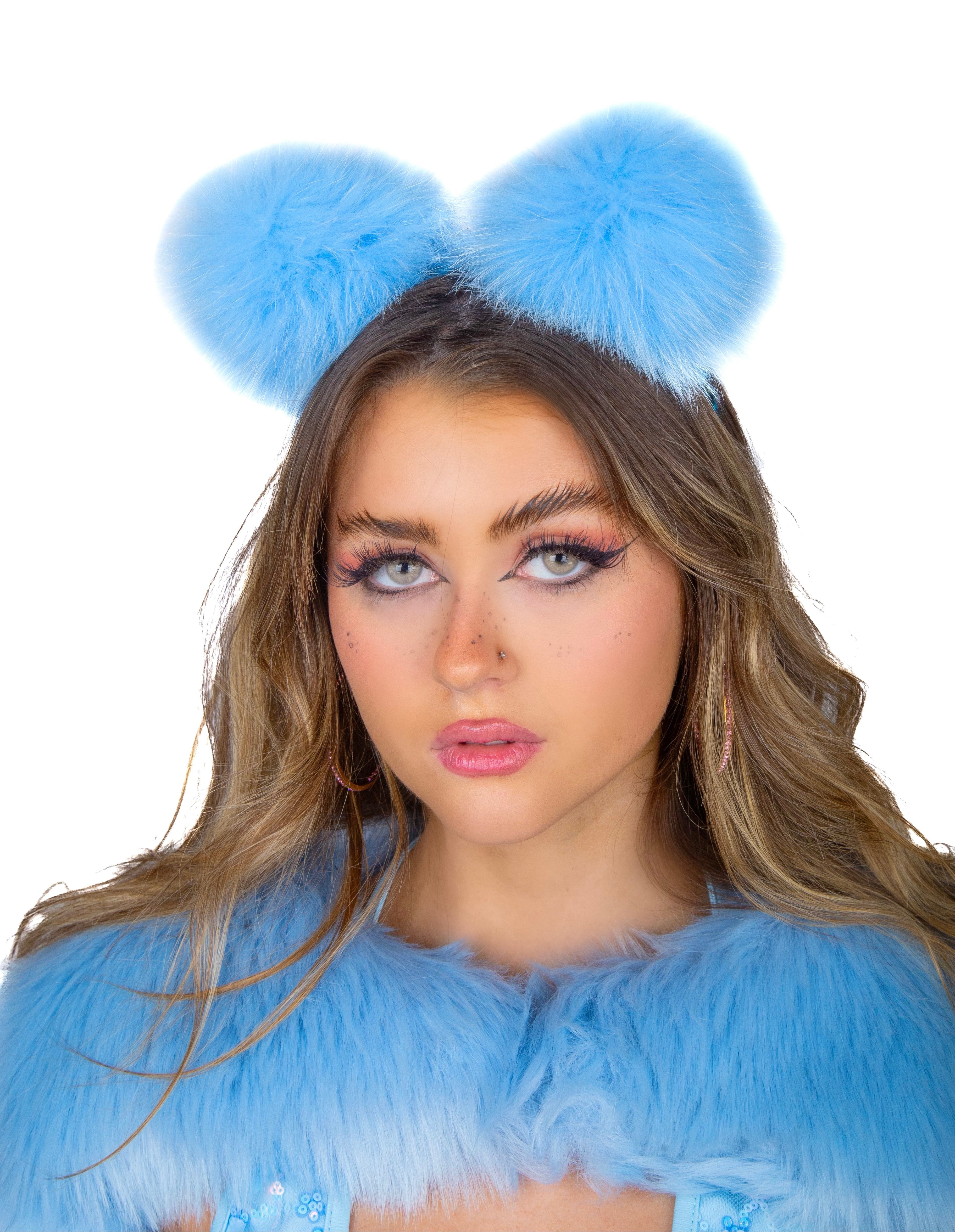 Blue Fox Headband