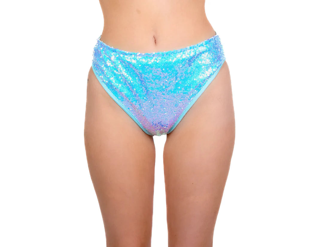 FULL OUTFIT- Sky Goddess Sequin Set (4 pcs)