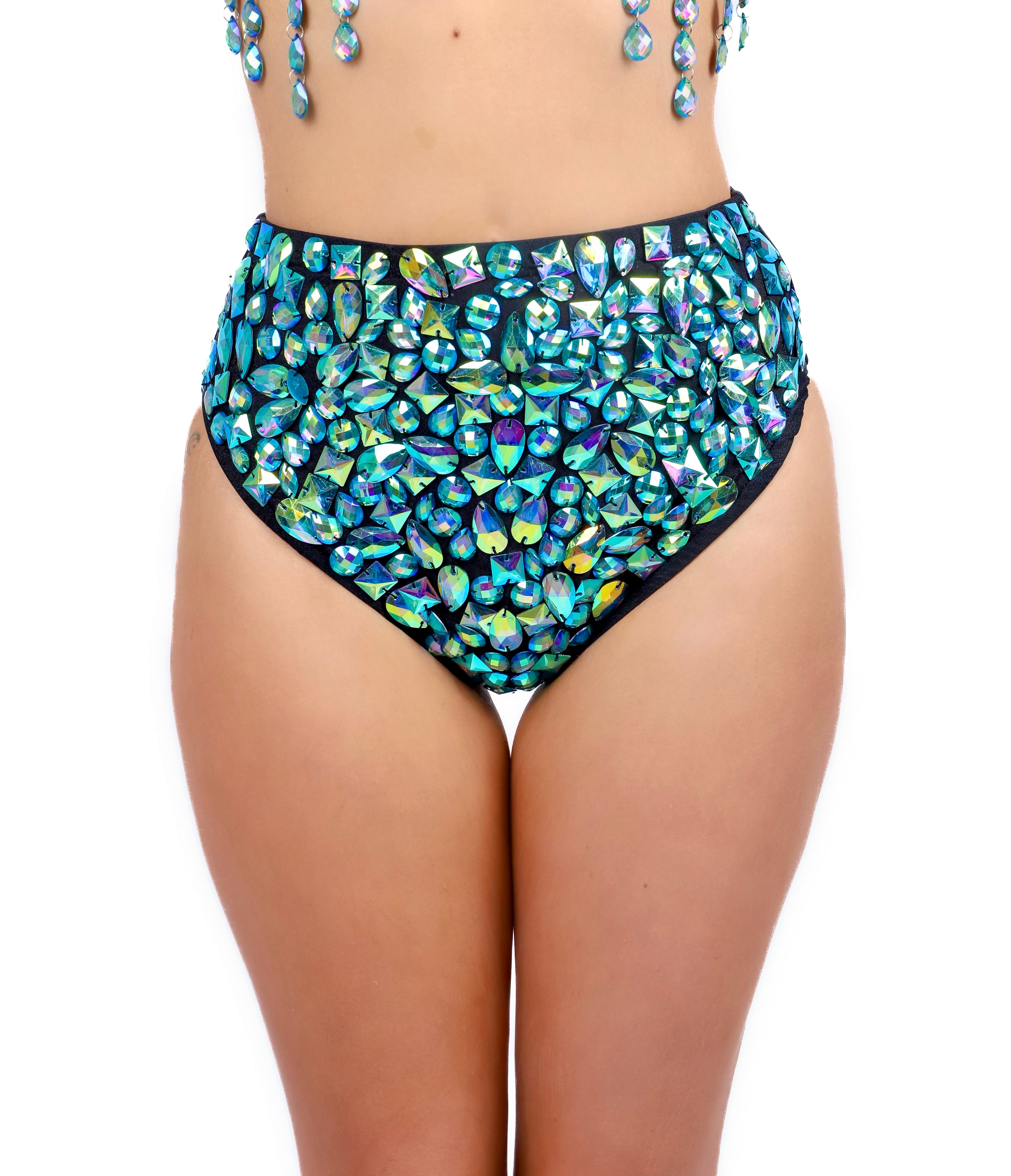 Forest Iridescent Gem Bottoms