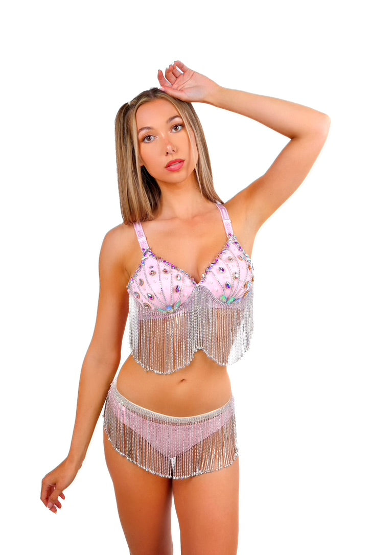 Pink Star Doll Carnival Bra Top