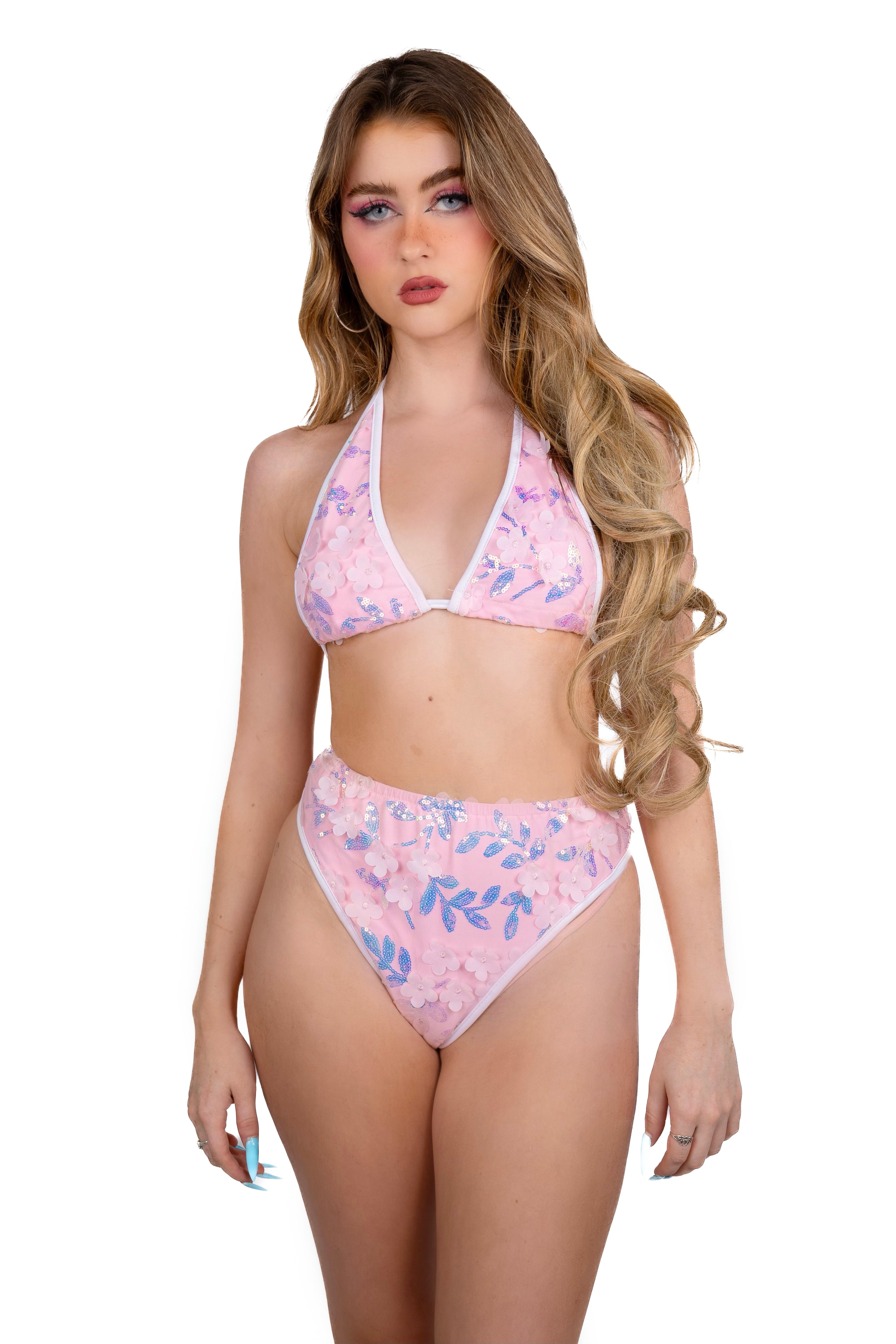 Pink Cloud Fairy Blossom Bottoms