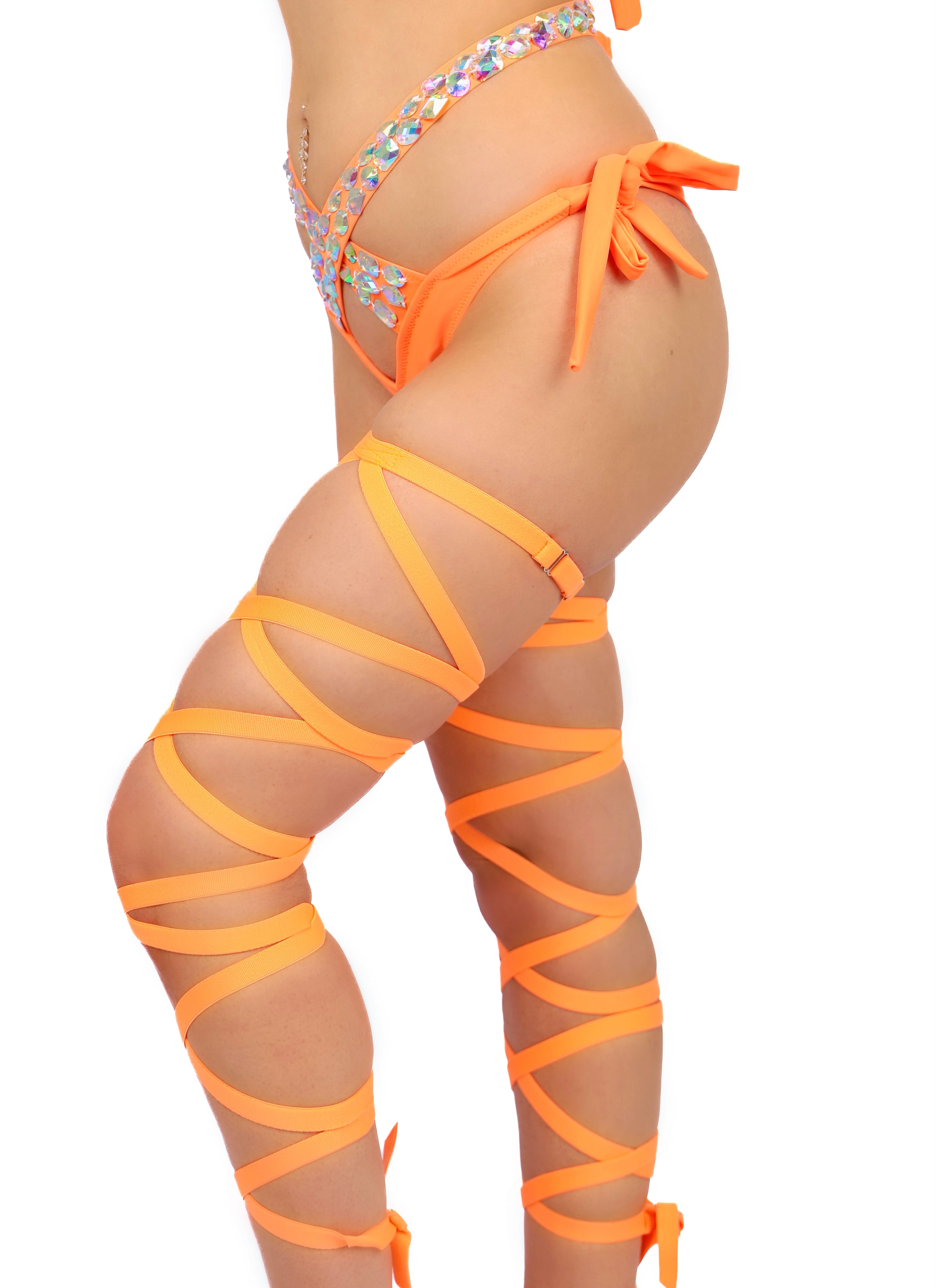Orange Leg Wrap