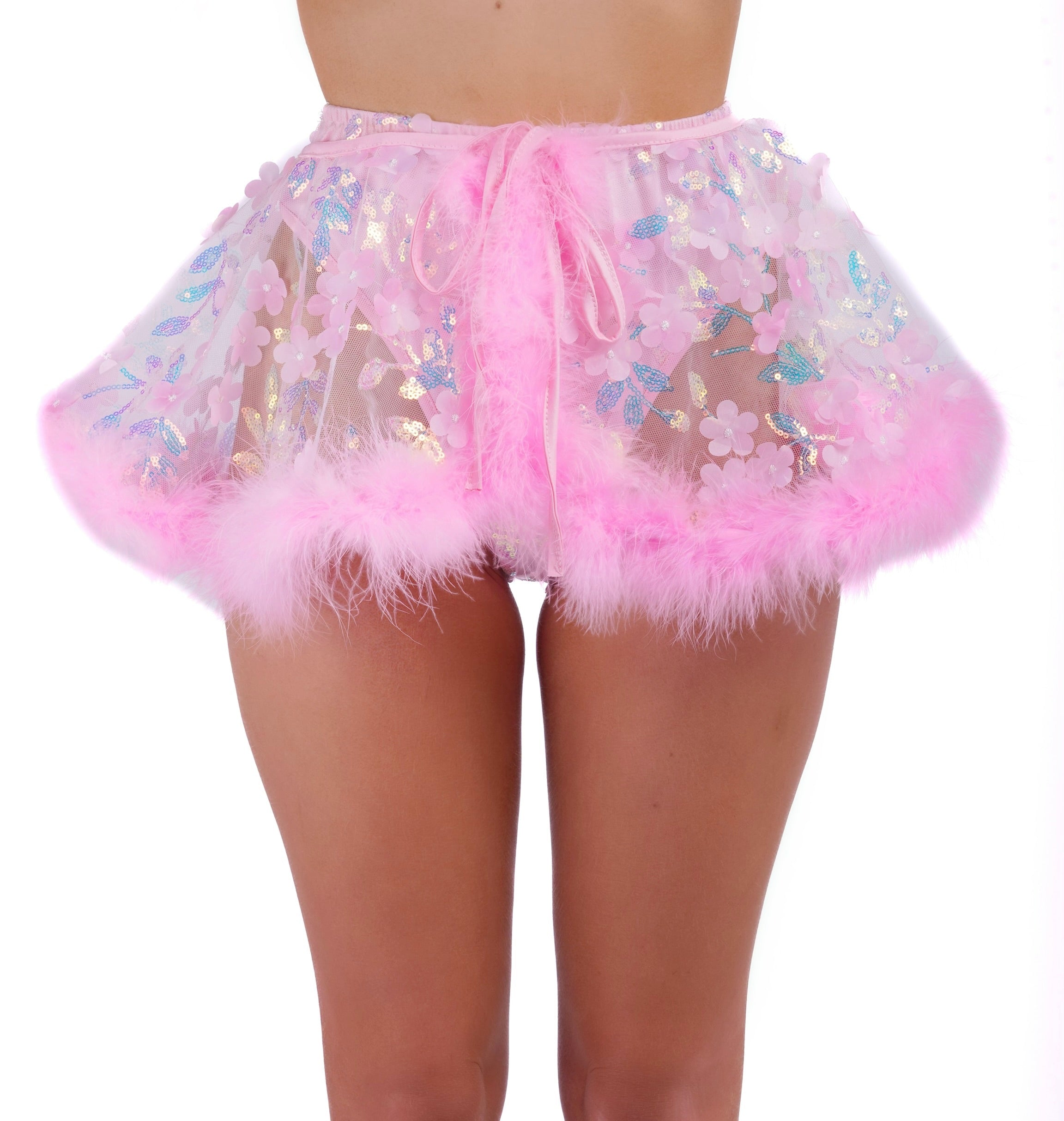 Iridescent Pink Fairy Blossom Skirt