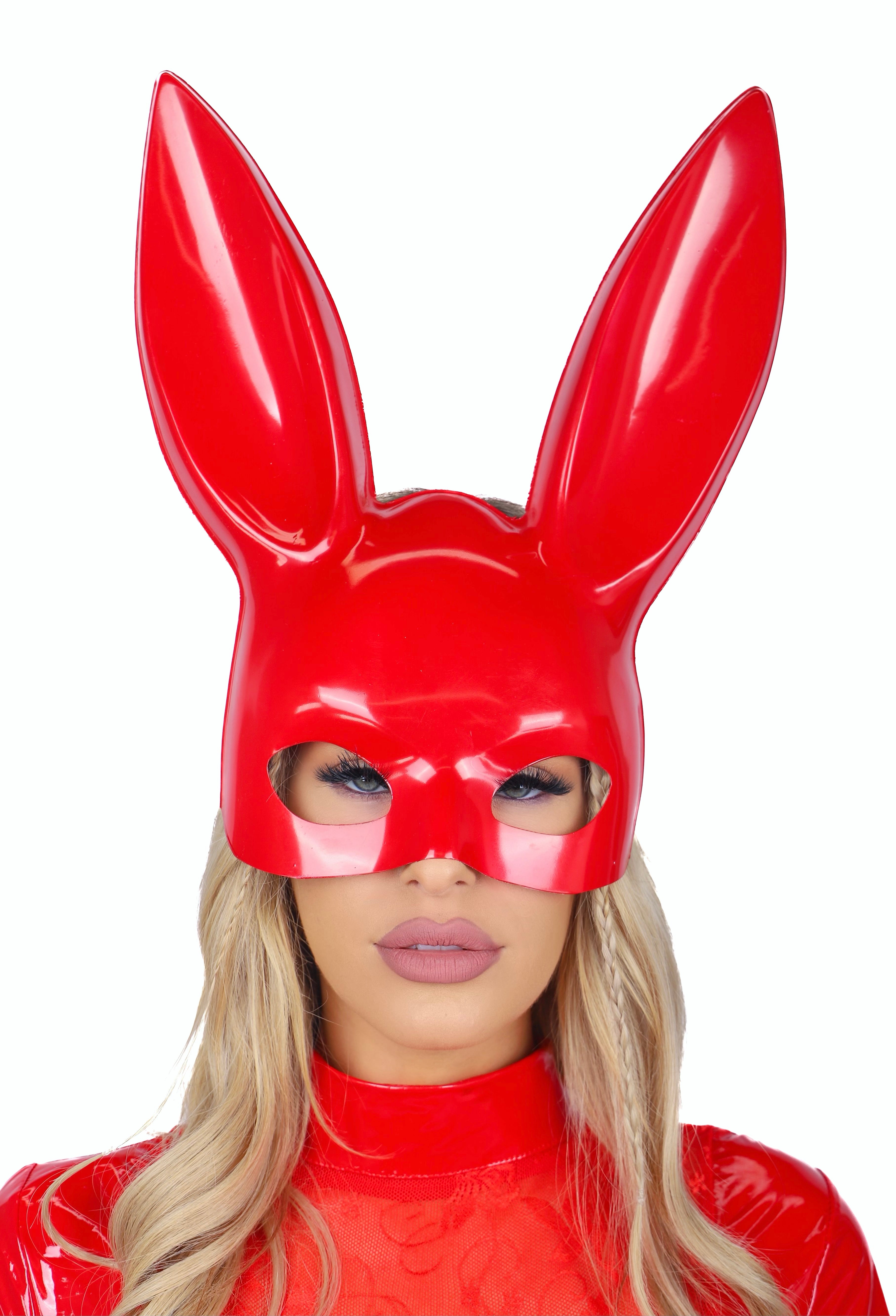 Red Playboy Bunny Mask