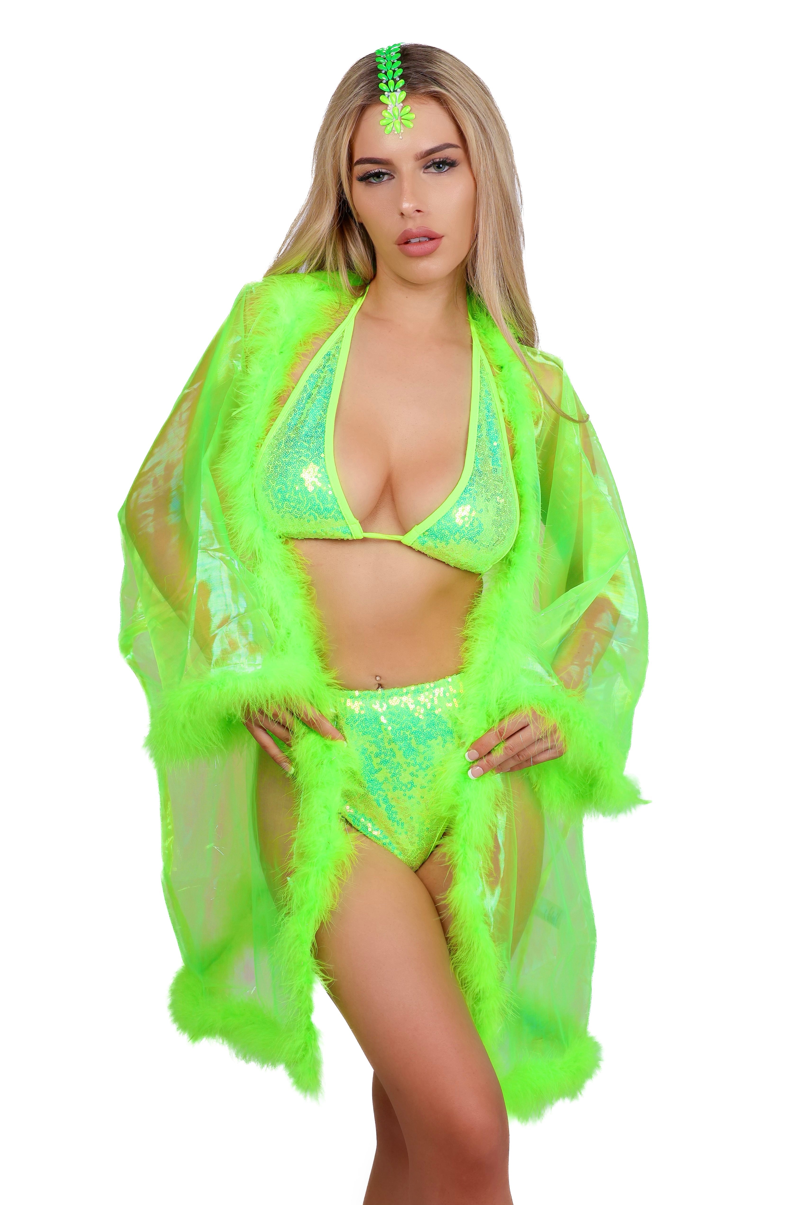 FULL OUTFIT - Neon Lime Princess