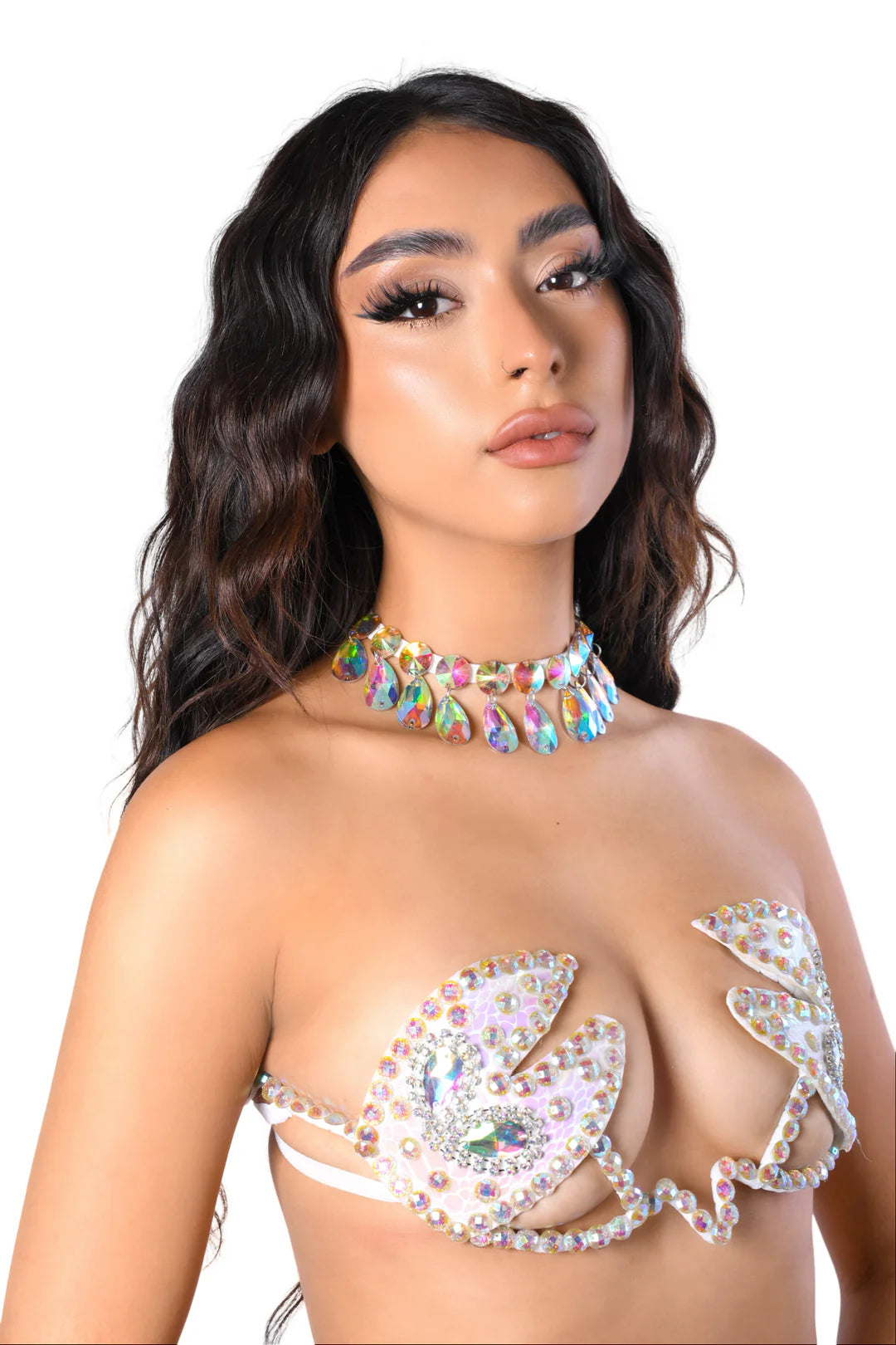 Iridescent Gem Necklace 3.0