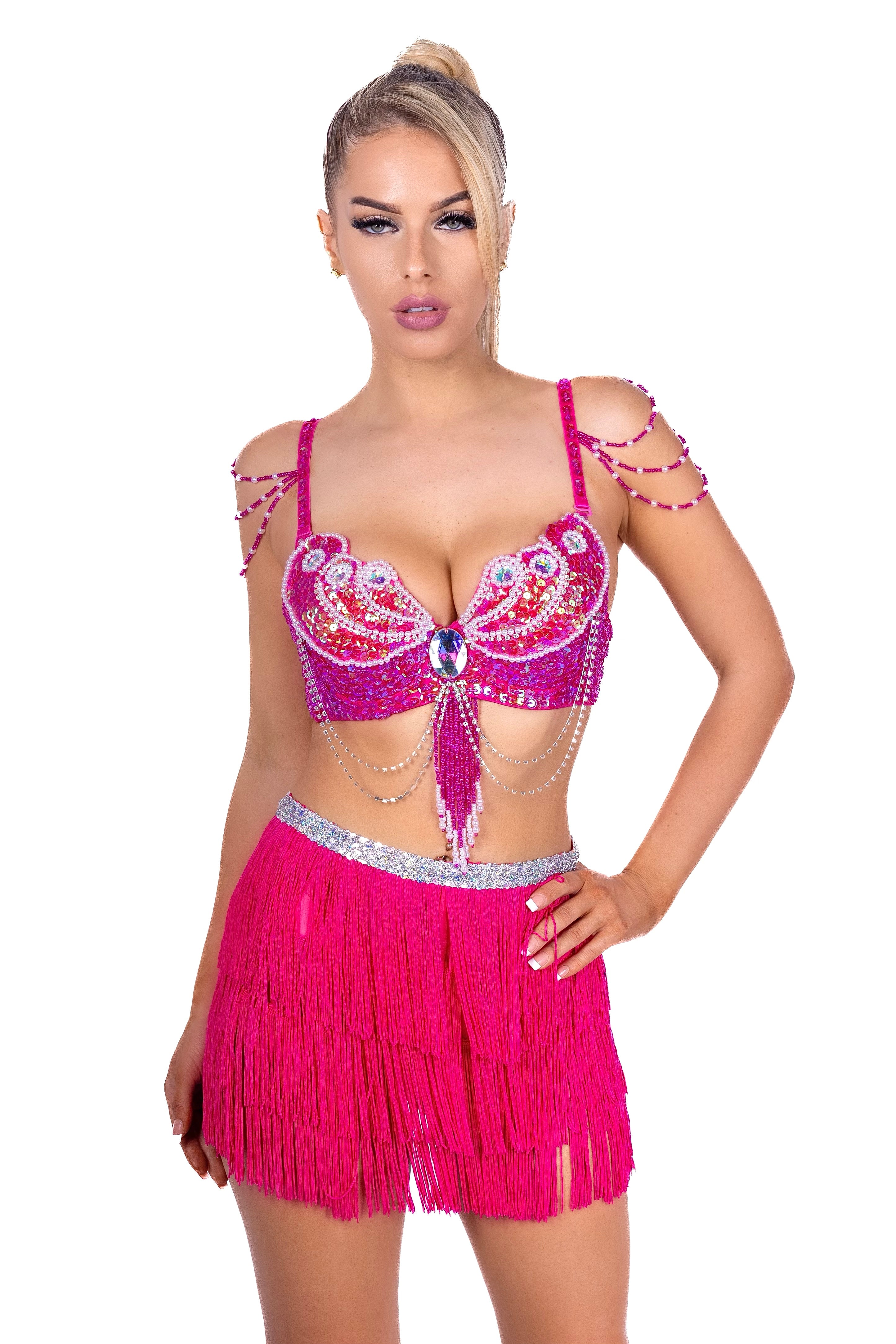 FULL OUTFIT- Magenta Muse Dancer